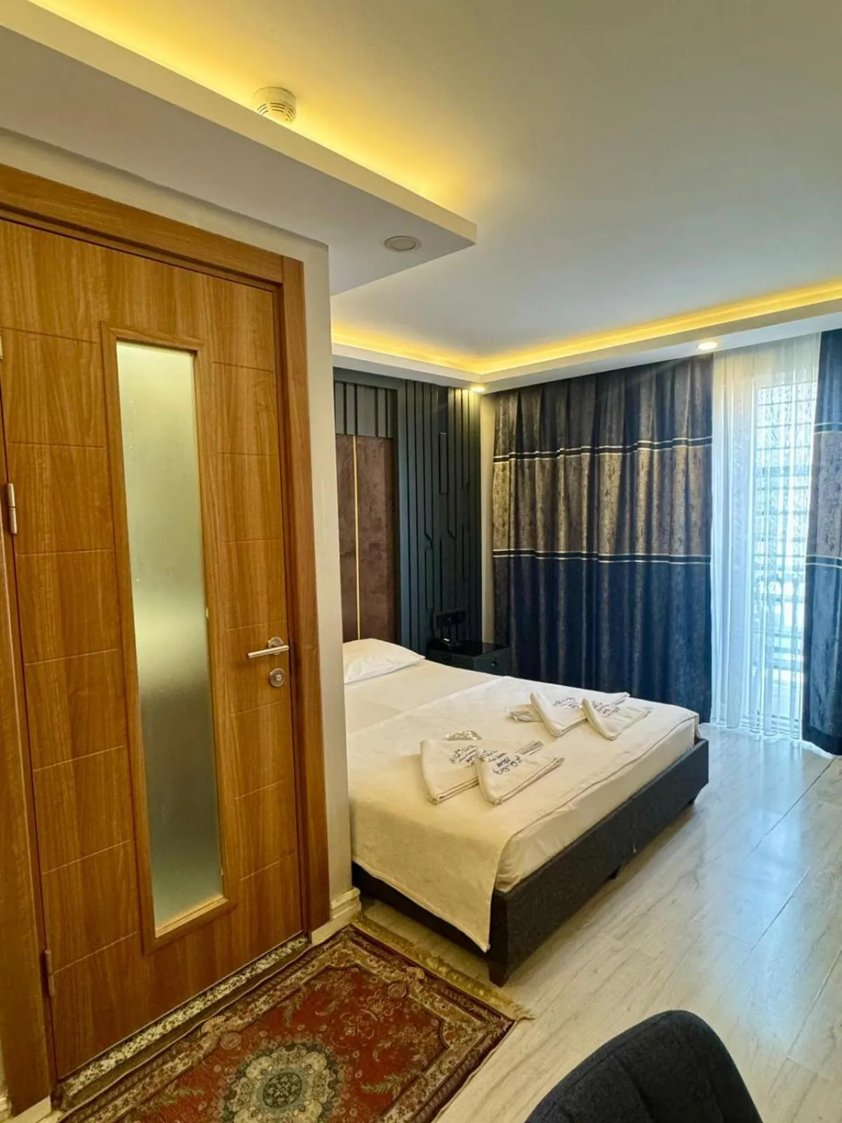 Bed in Sirkeci Quietness Hotel