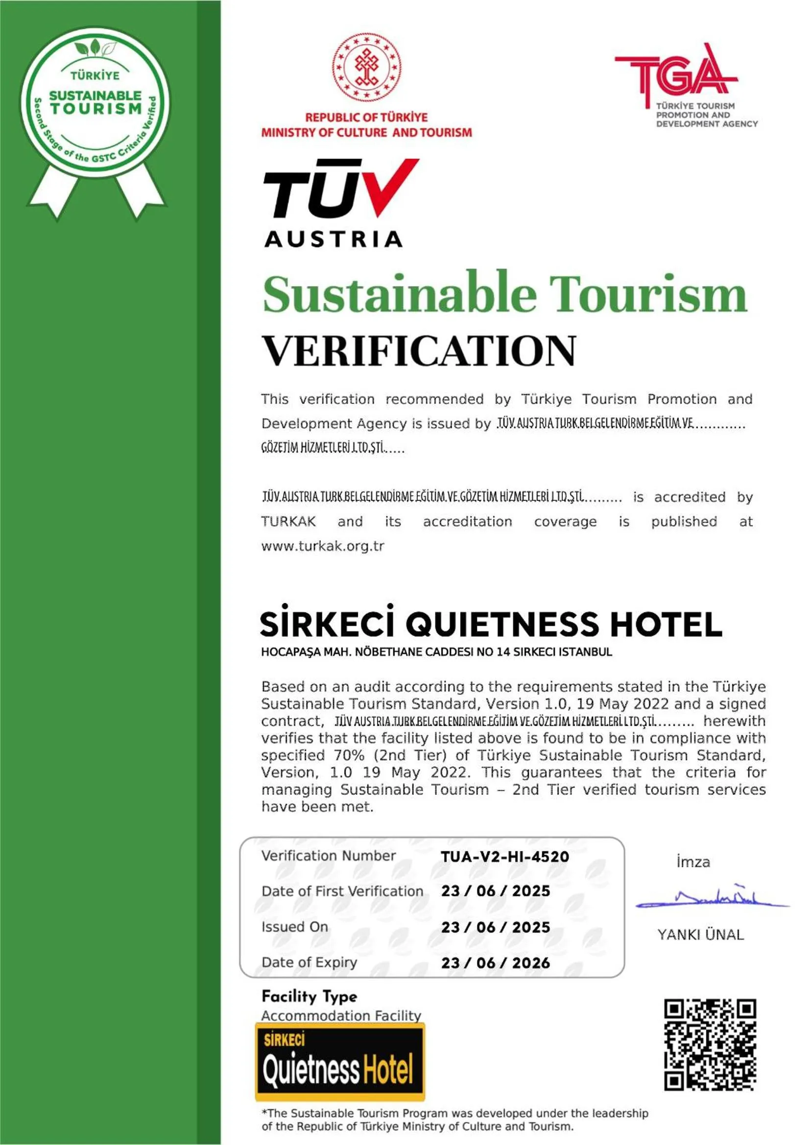 Sirkeci Quietness Hotel