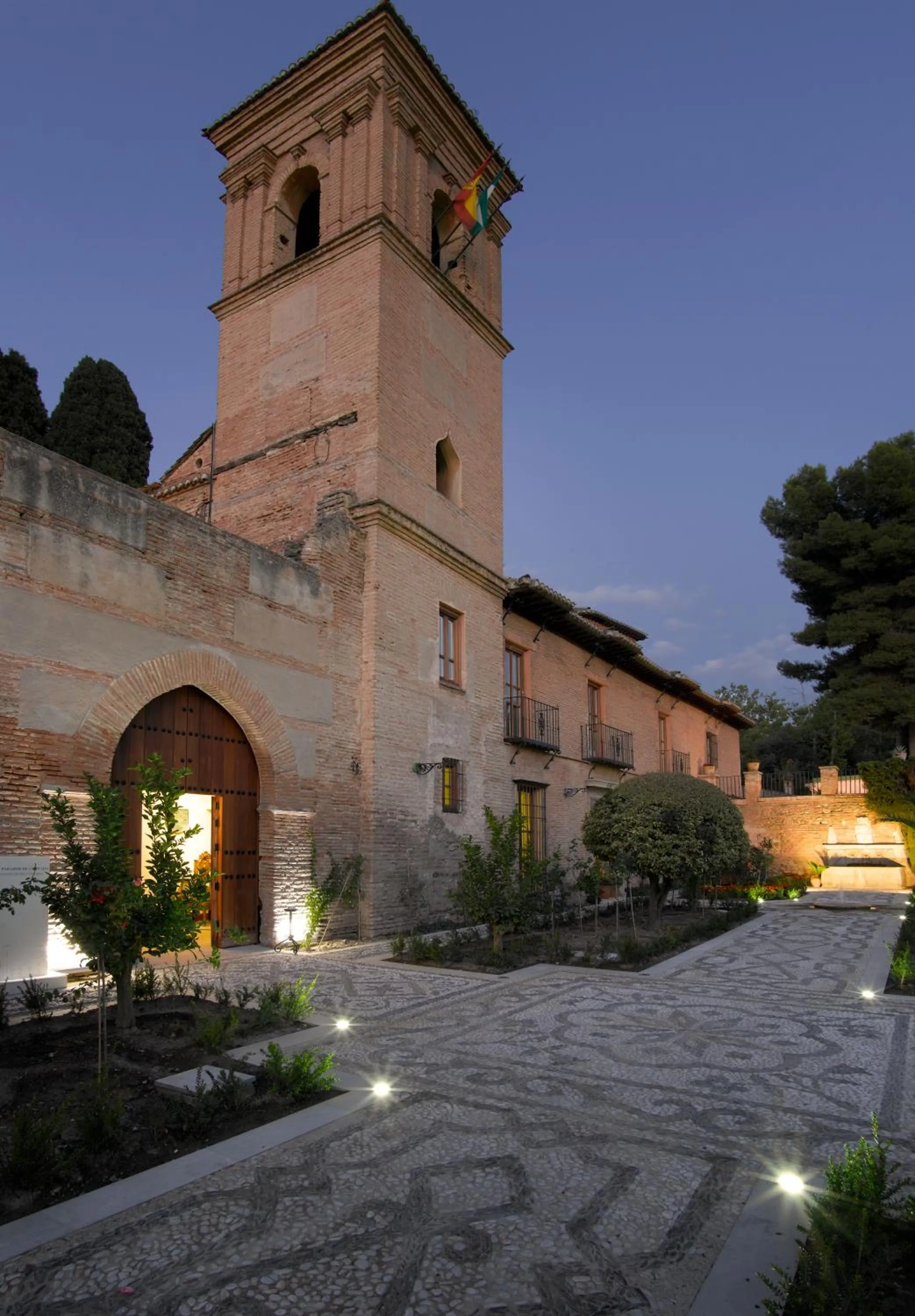 Facade/entrance in Parador de Granada