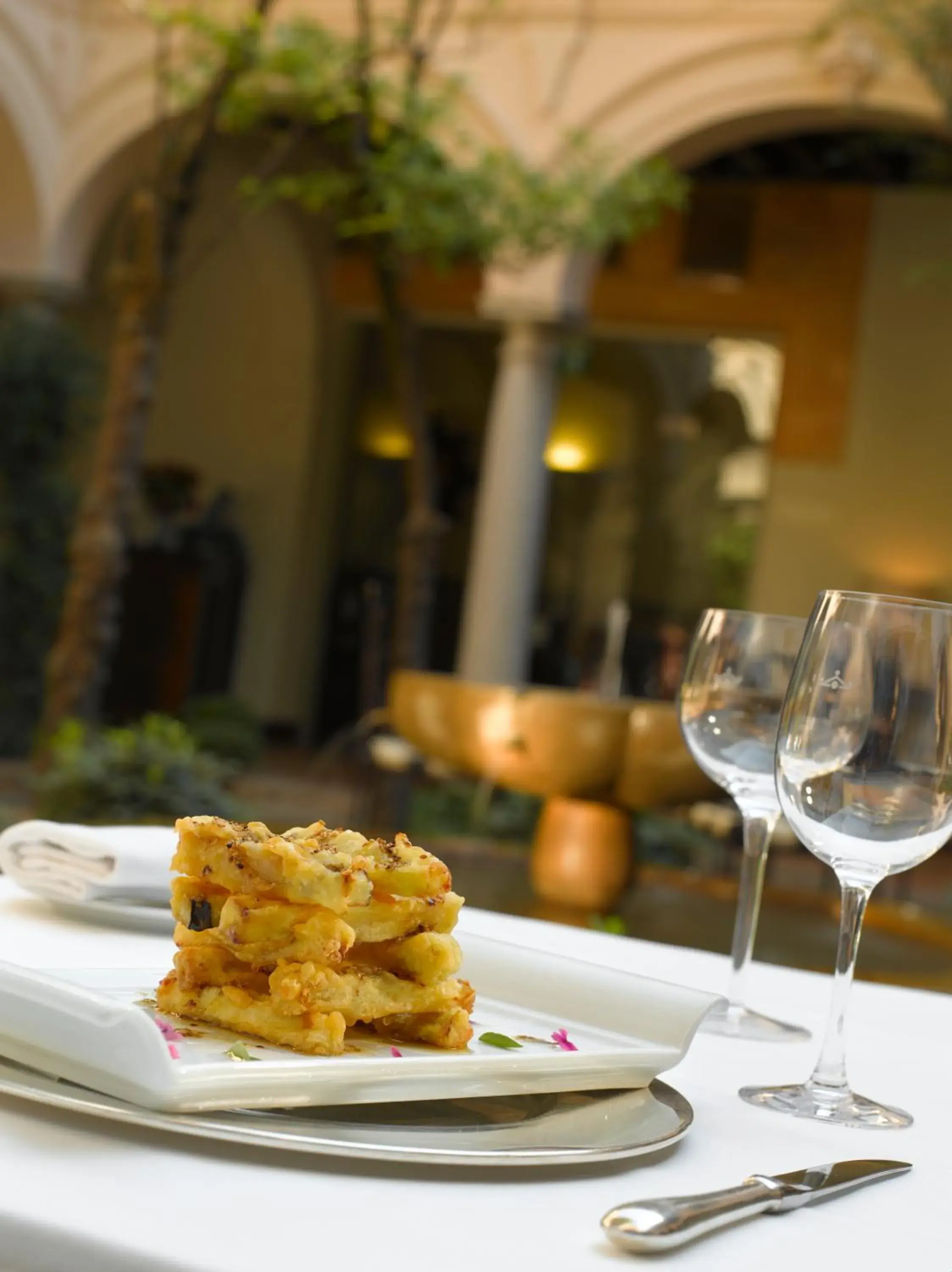 Food in Parador de Granada Food in Parador de Granada