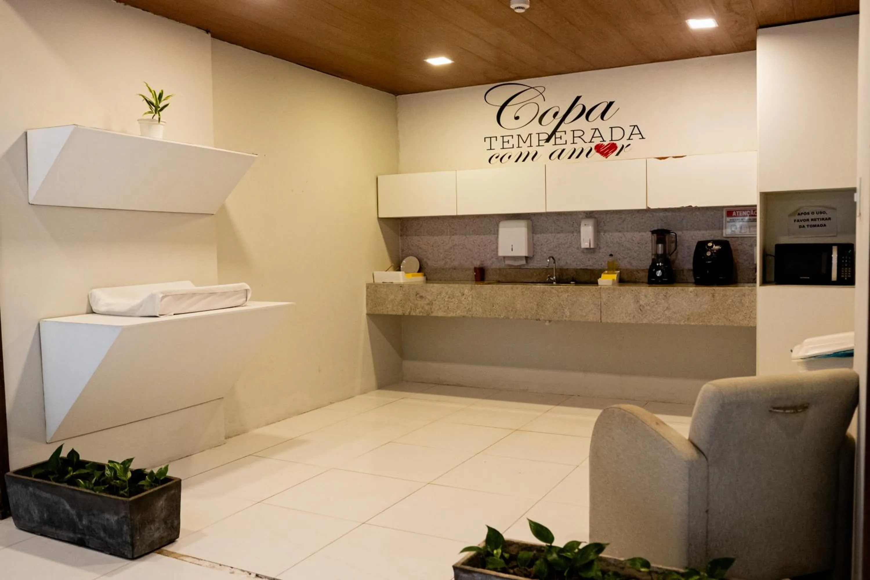 Kitchen or kitchenette in Matsubara Acqua Park Hotel