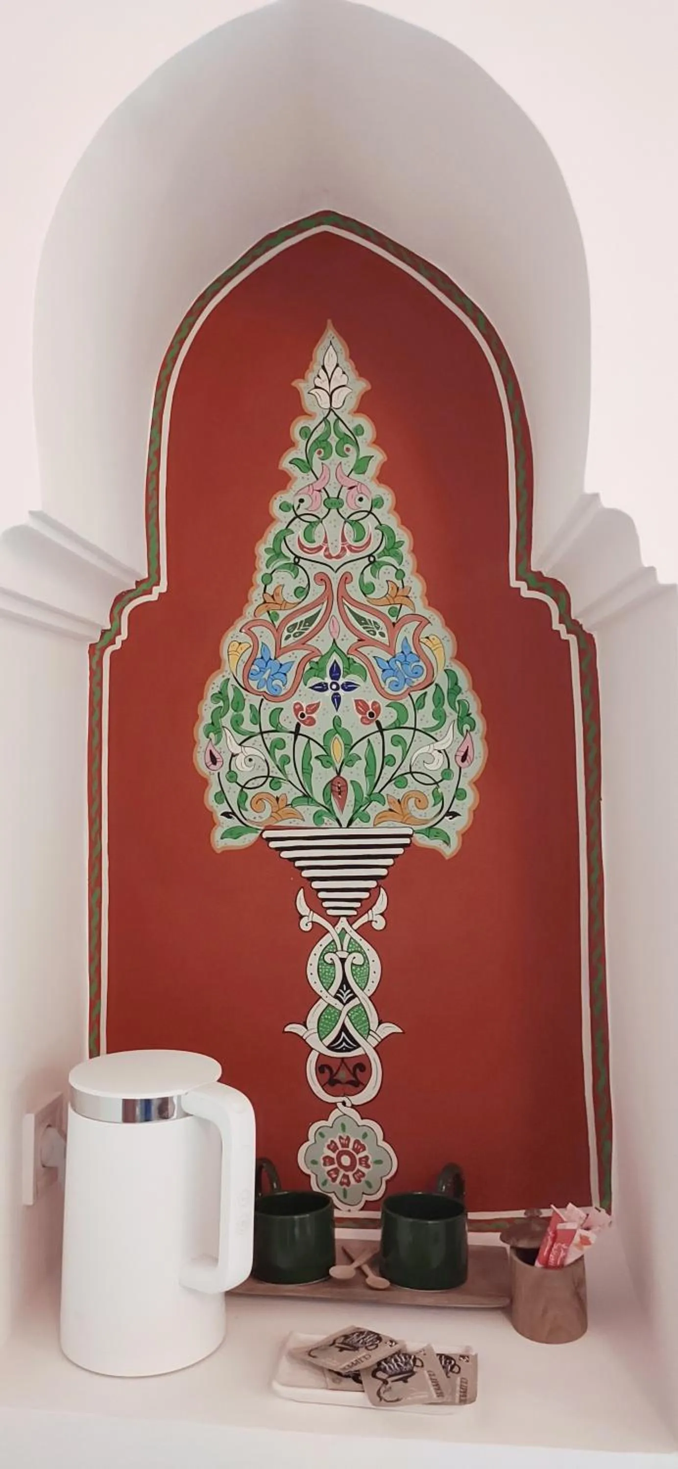 Decorative detail in Dar Andamaure