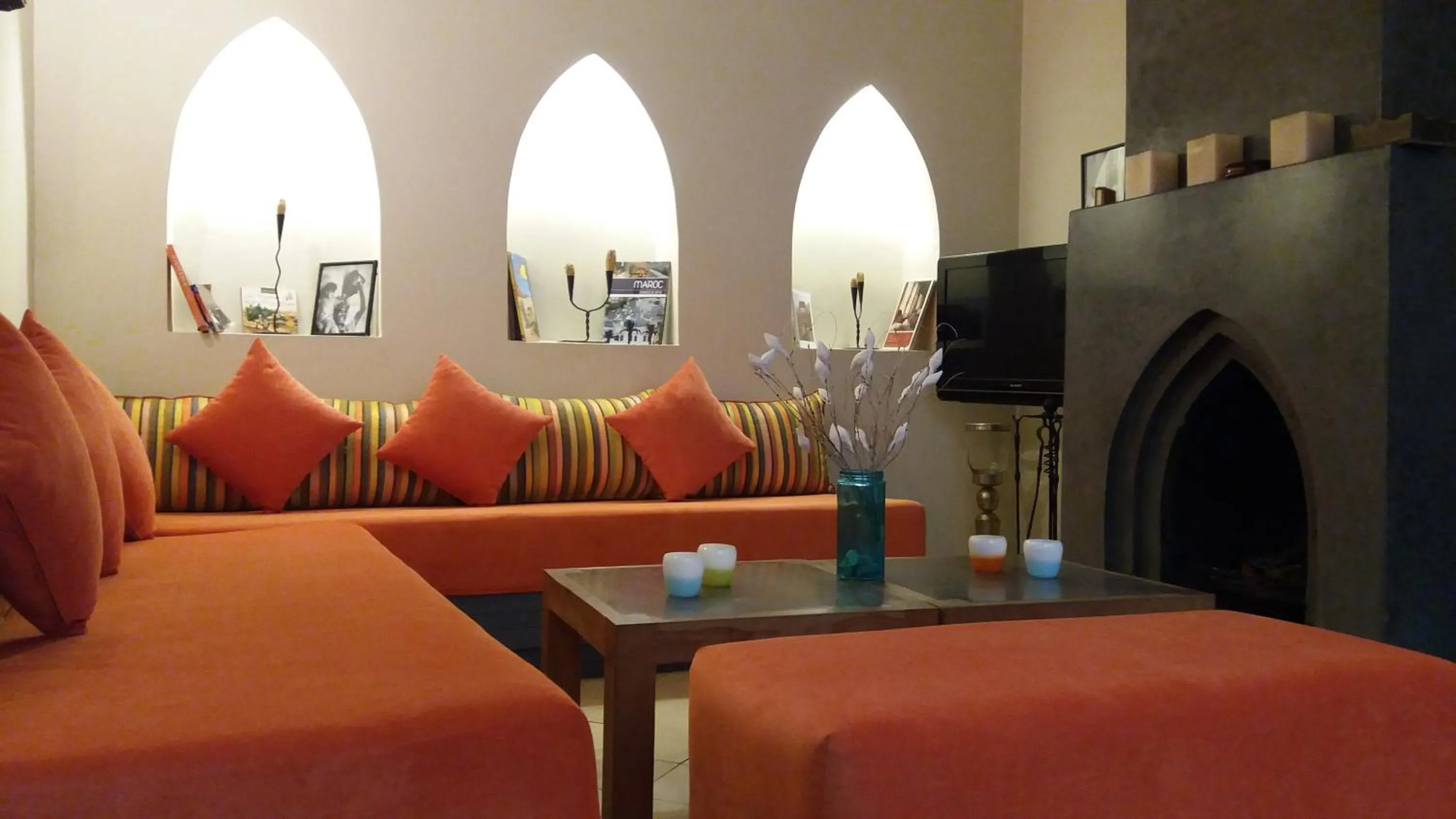 Living room in Dar Andamaure