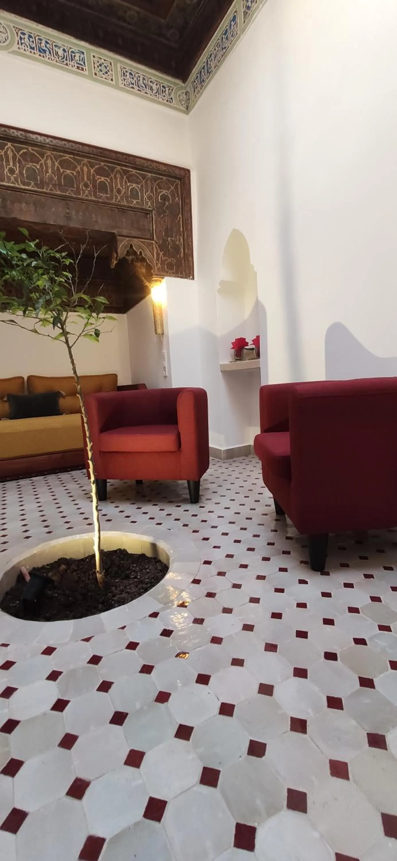 Seating area in Dar Andamaure