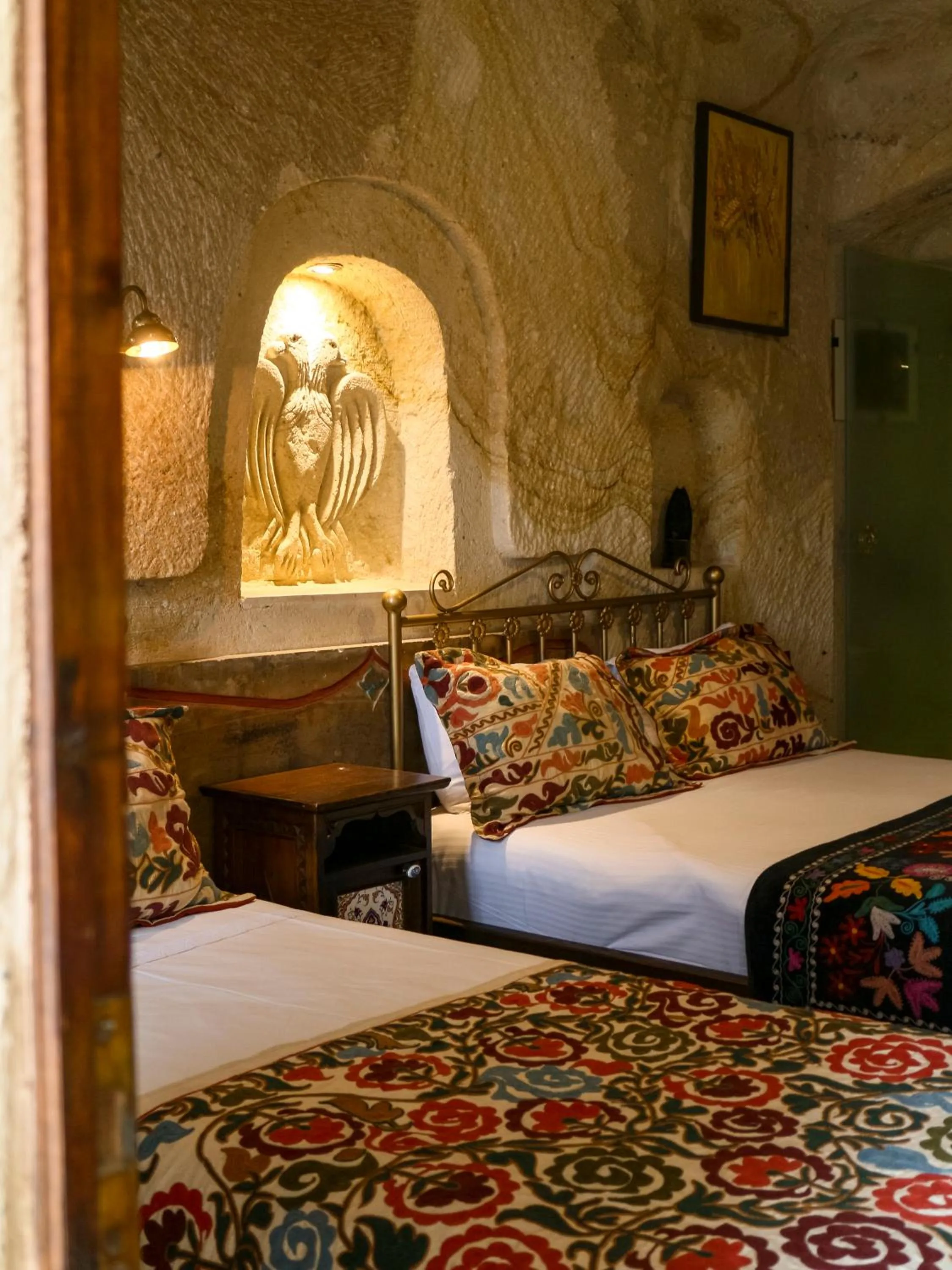 Bedroom, Bed in Canela Cave Hotel - Cappadocia