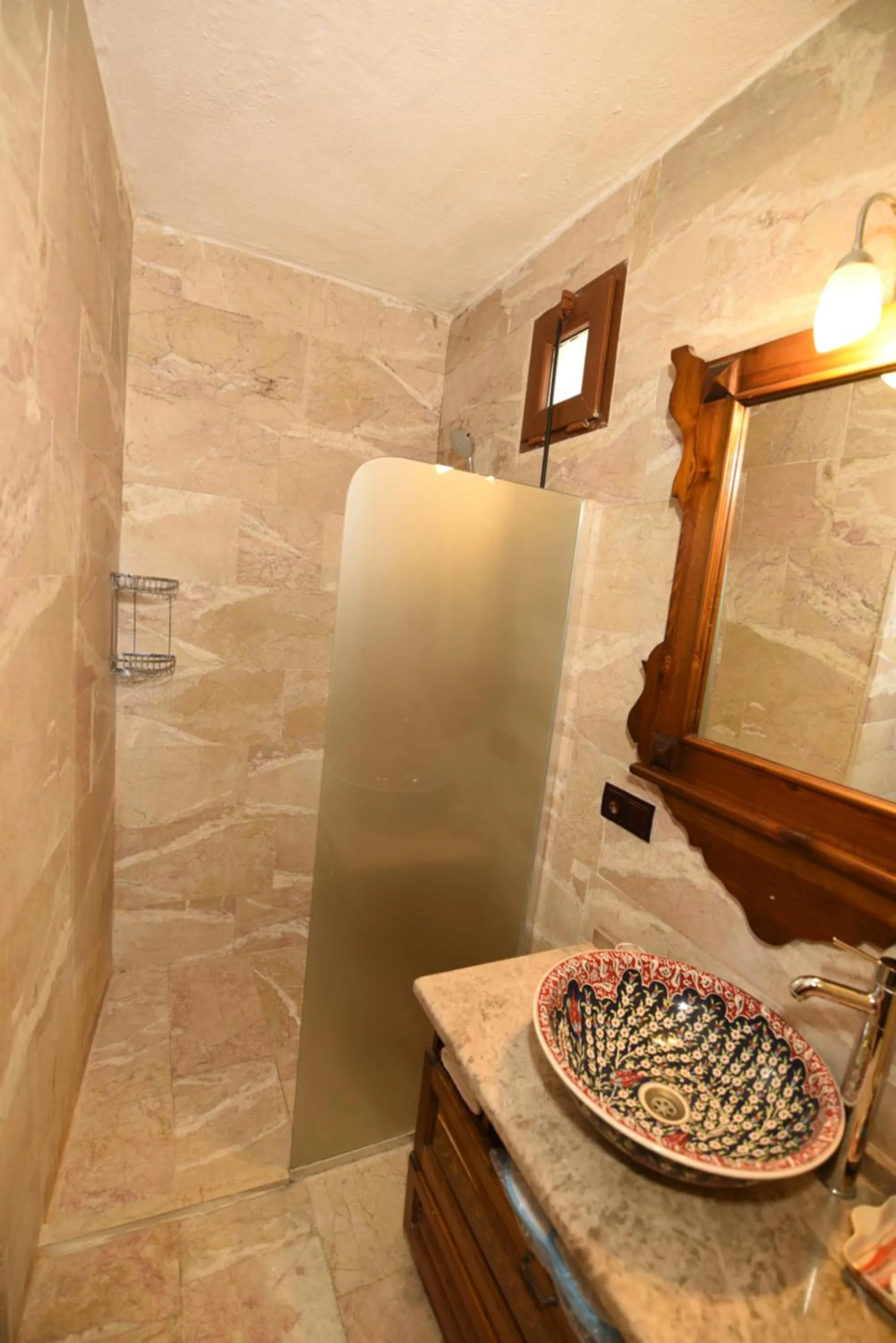 Bathroom in Canela Cave Hotel - Cappadocia