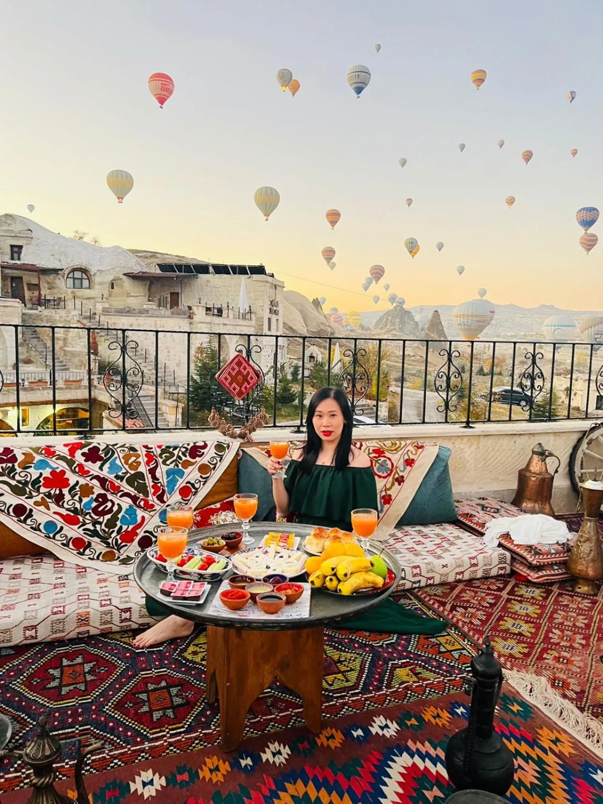 Balcony/Terrace in Canela Cave Hotel - Cappadocia