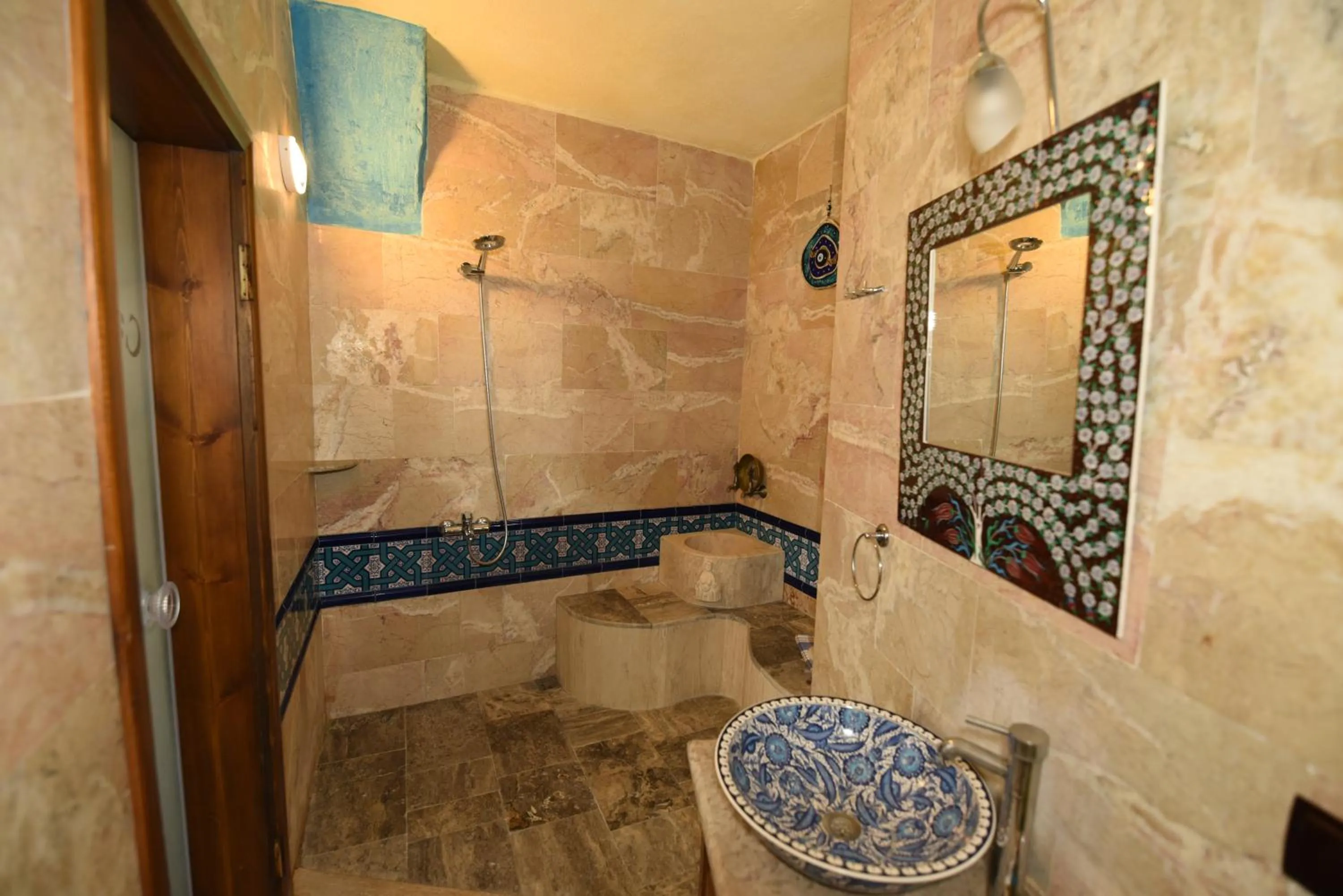 Bathroom in Canela Cave Hotel - Cappadocia