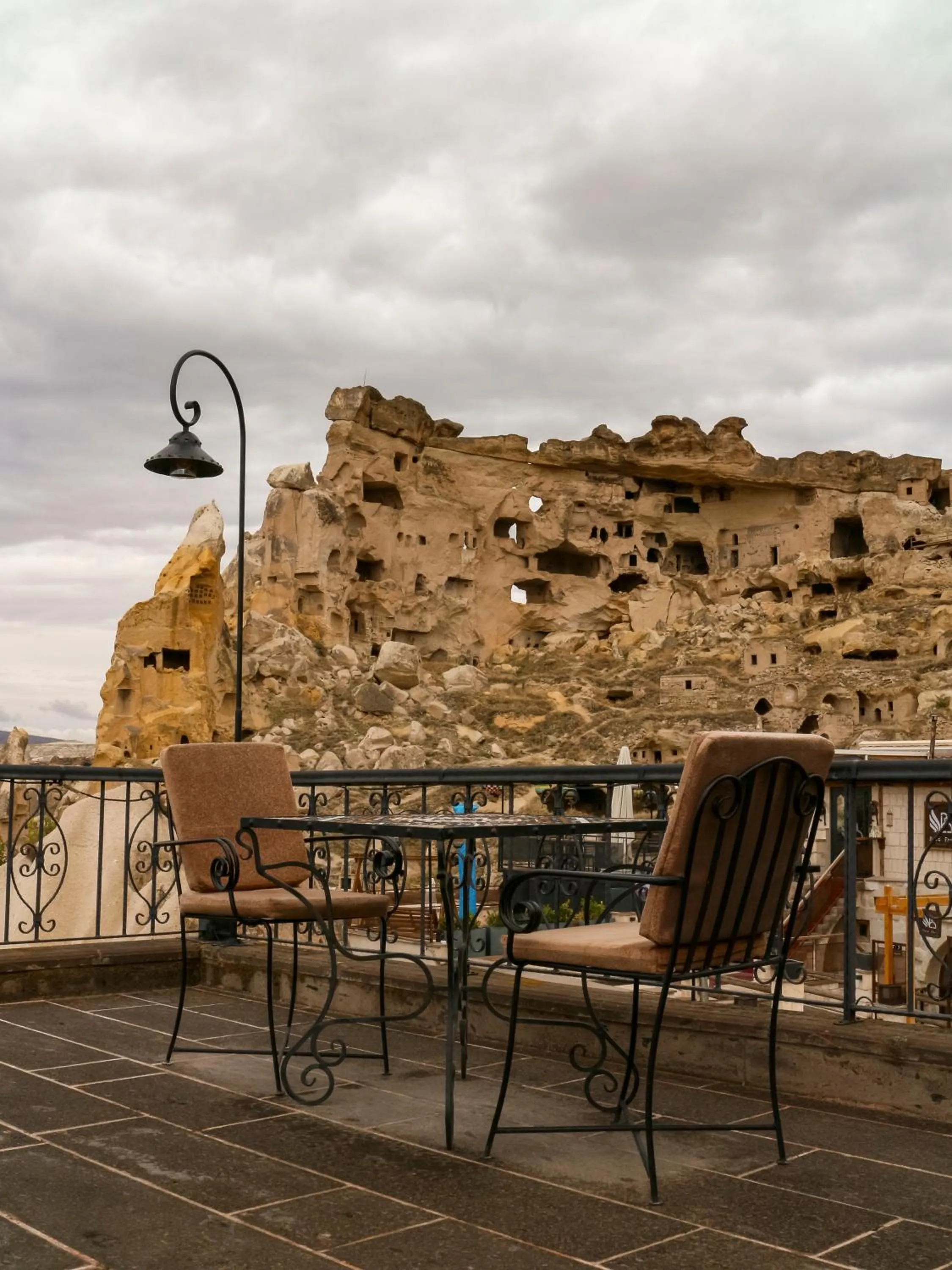 Balcony/Terrace in Canela Cave Hotel - Cappadocia