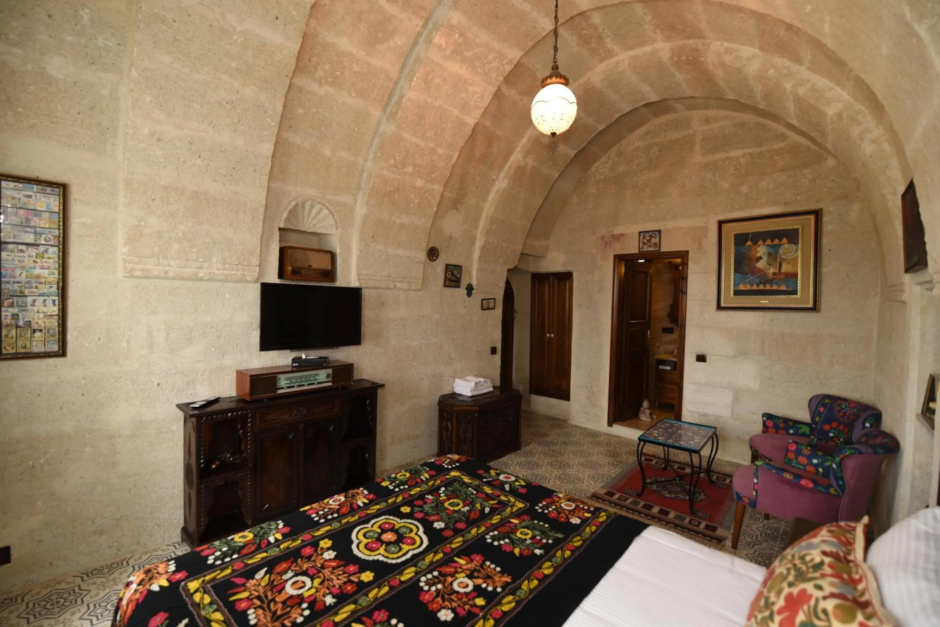TV and multimedia in Canela Cave Hotel - Cappadocia