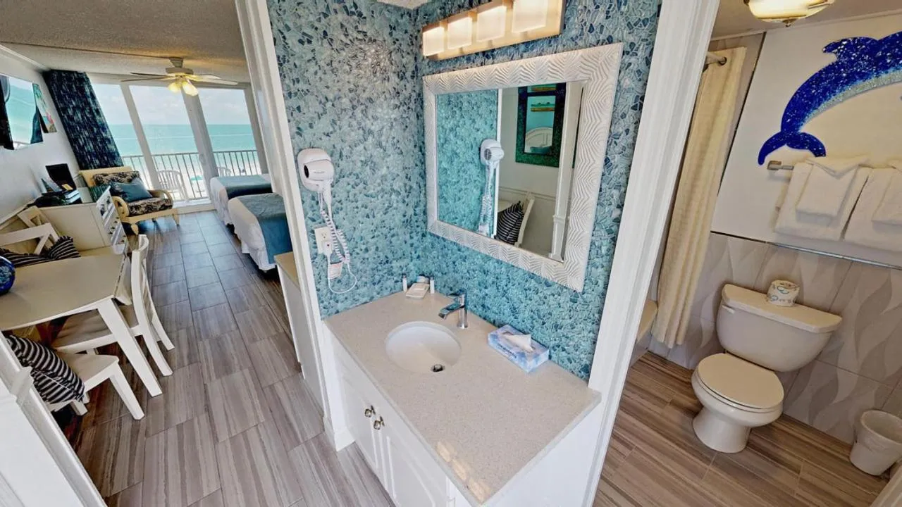 Bathroom in Island Inn Beach Resort