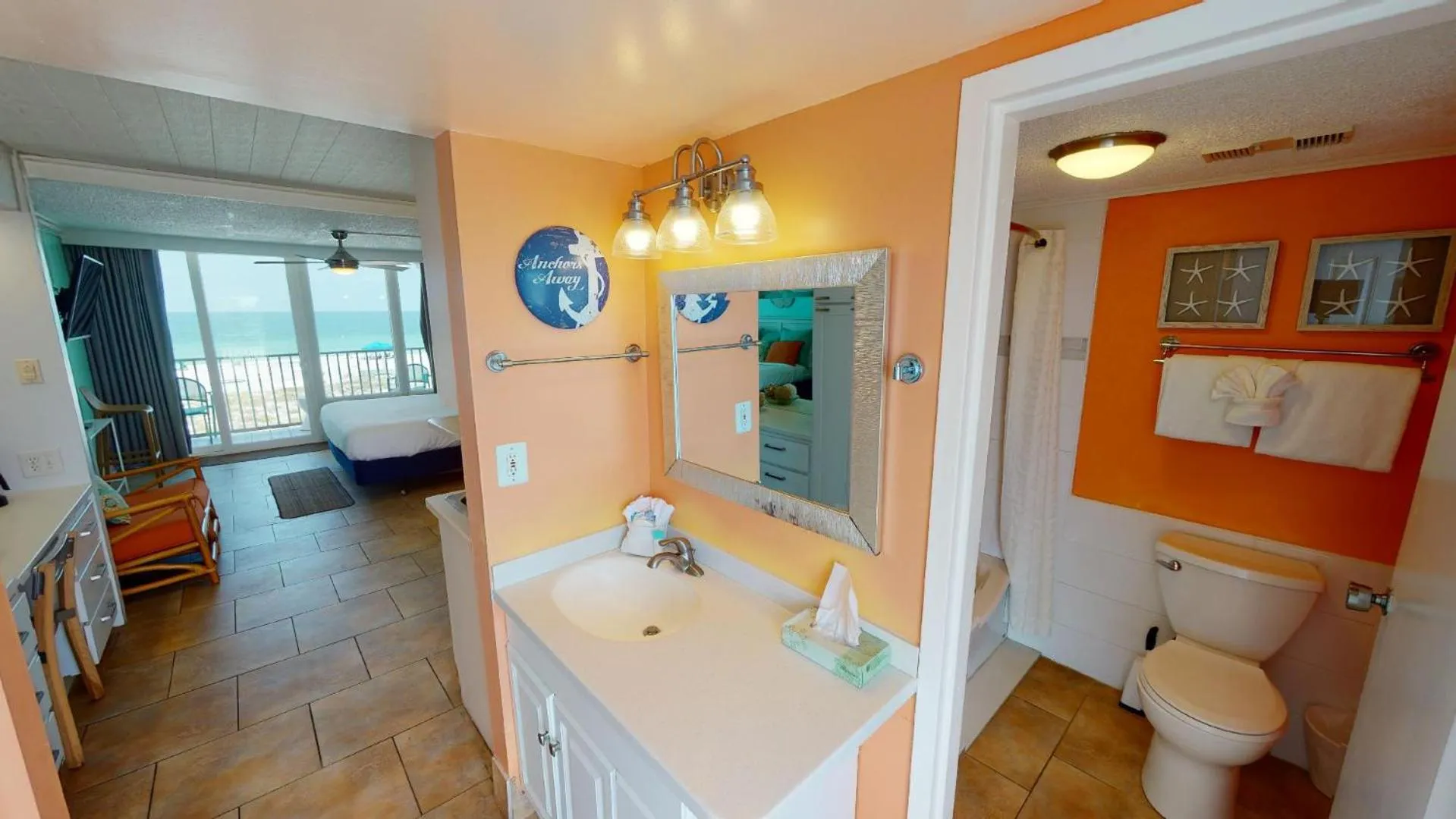 Bathroom in Island Inn Beach Resort