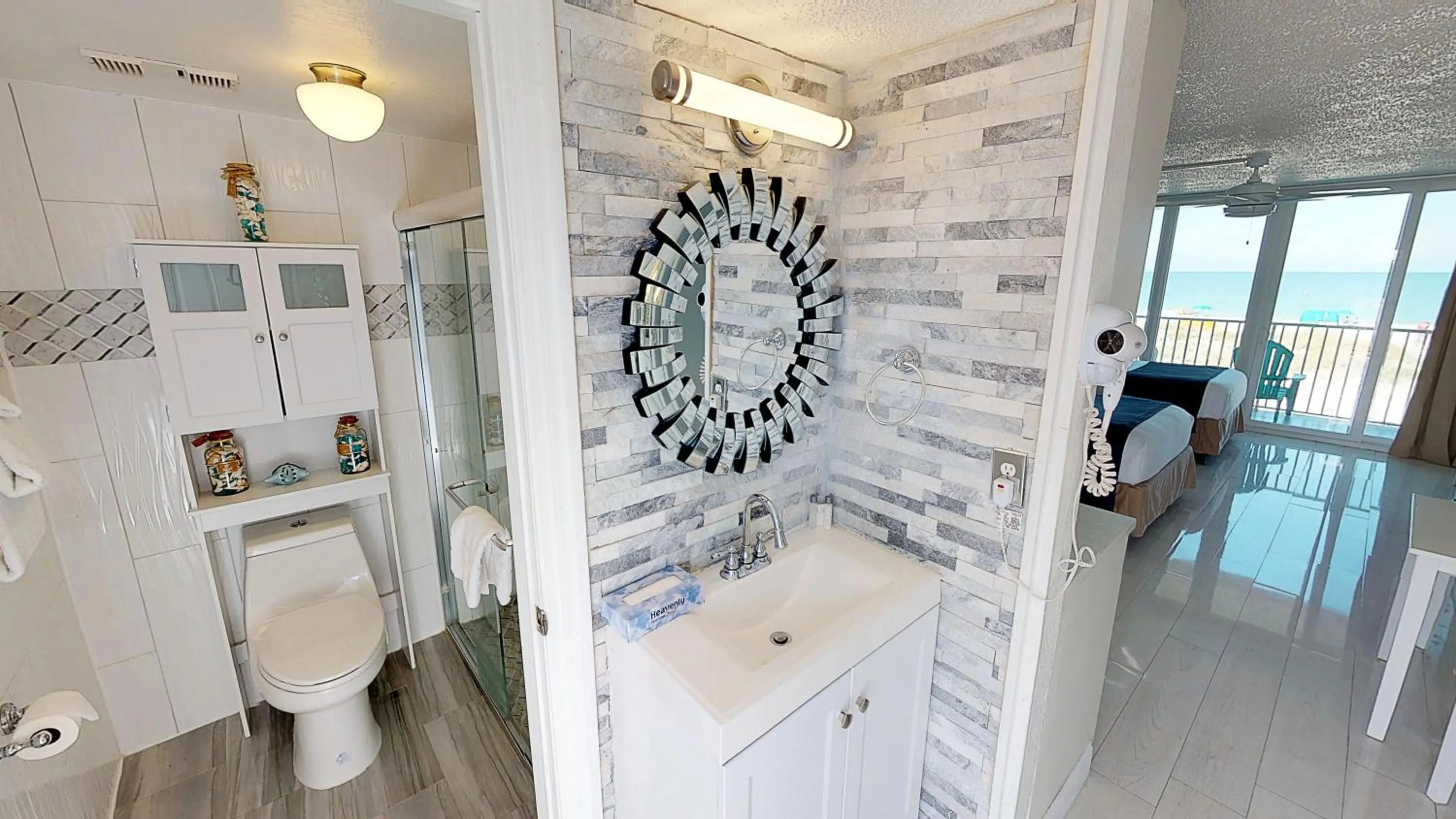 Bathroom in Island Inn Beach Resort