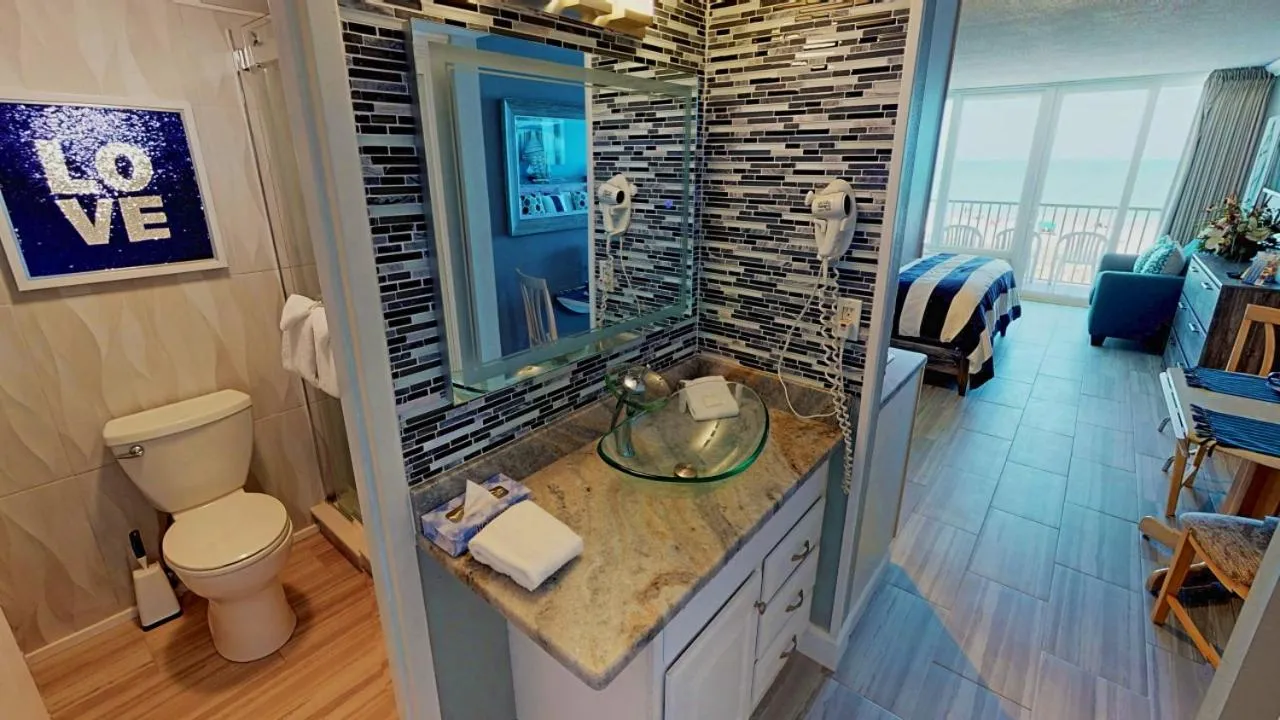 Bathroom in Island Inn Beach Resort