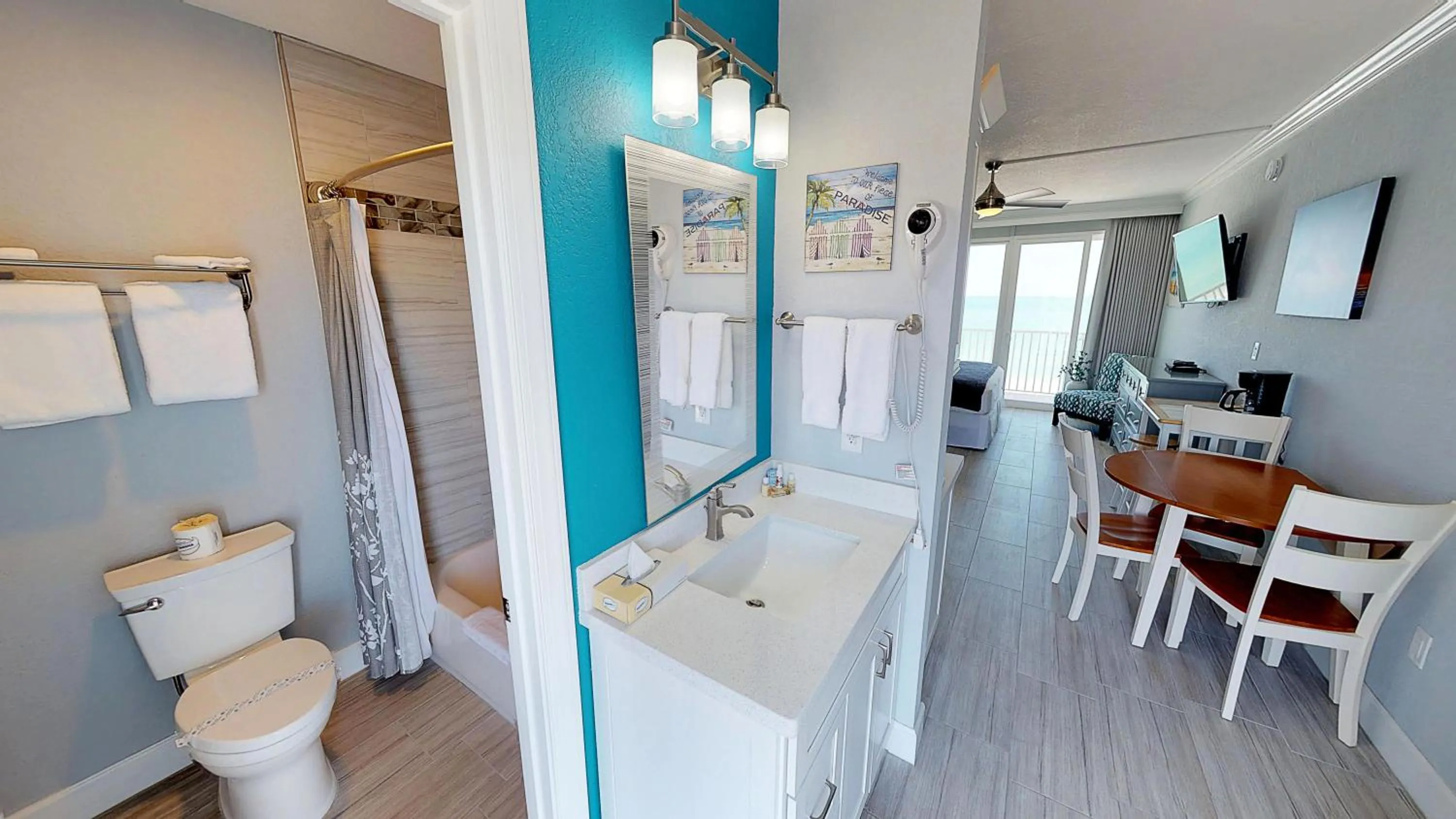 Bathroom in Island Inn Beach Resort