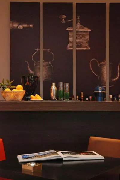 Lounge or bar in Galini Hotel