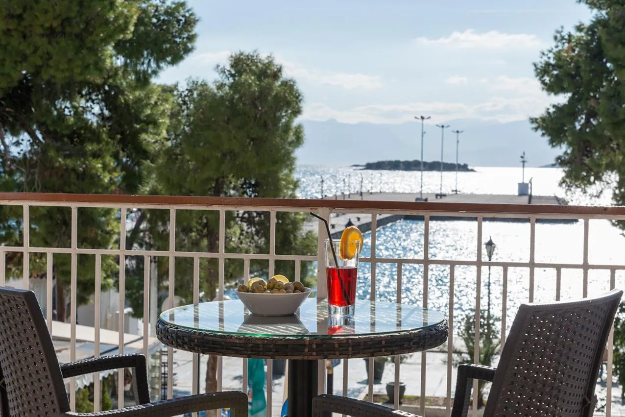Balcony/Terrace in Galini Hotel