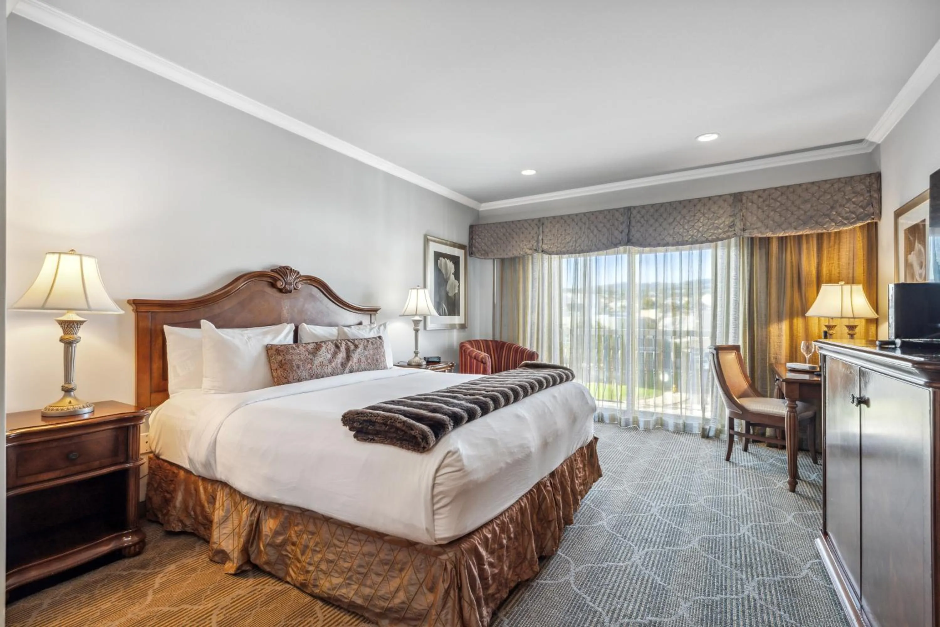 Bed in Villa Montes Hotel