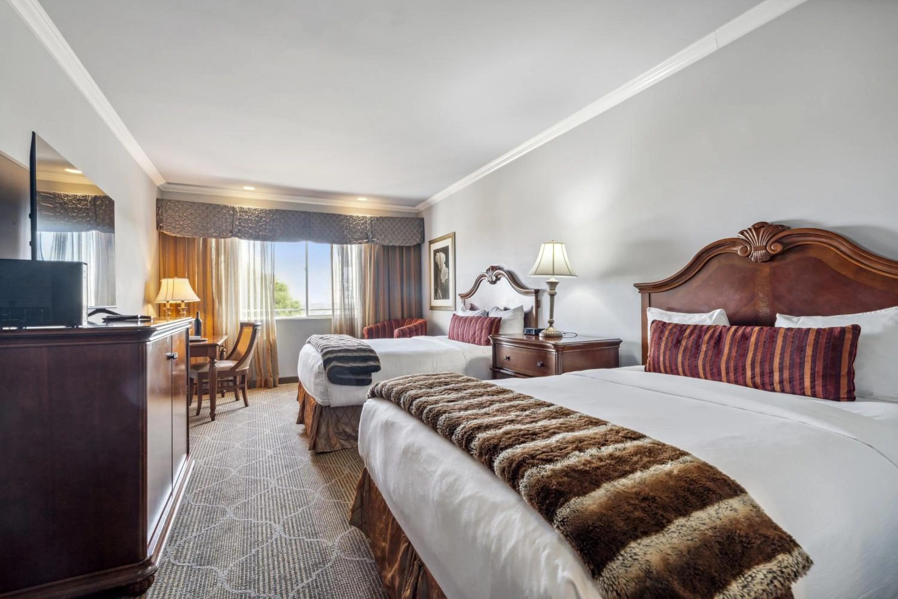 Bed in Villa Montes Hotel