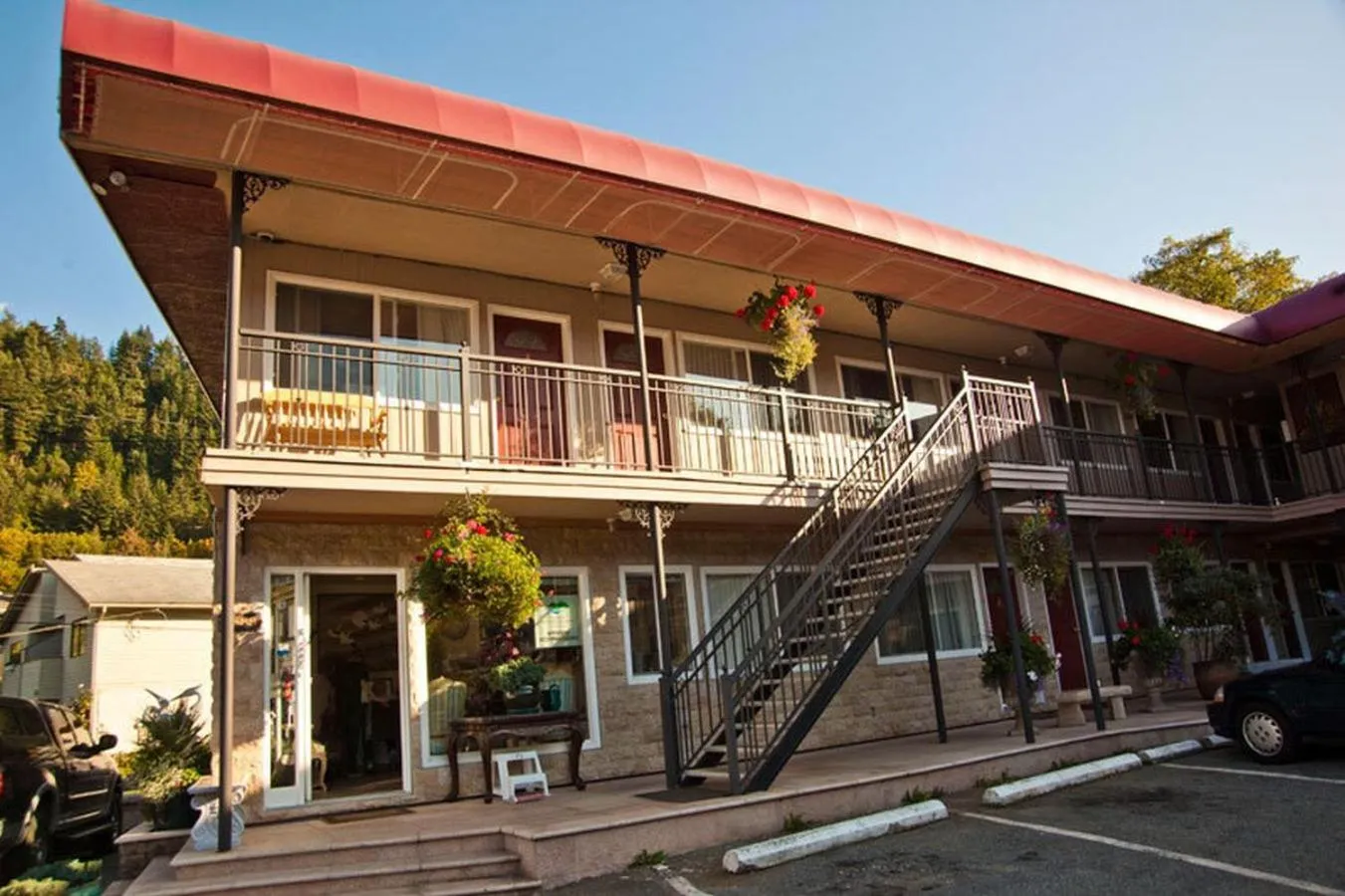 Property building in The Classic Horseshoe Bay Motel