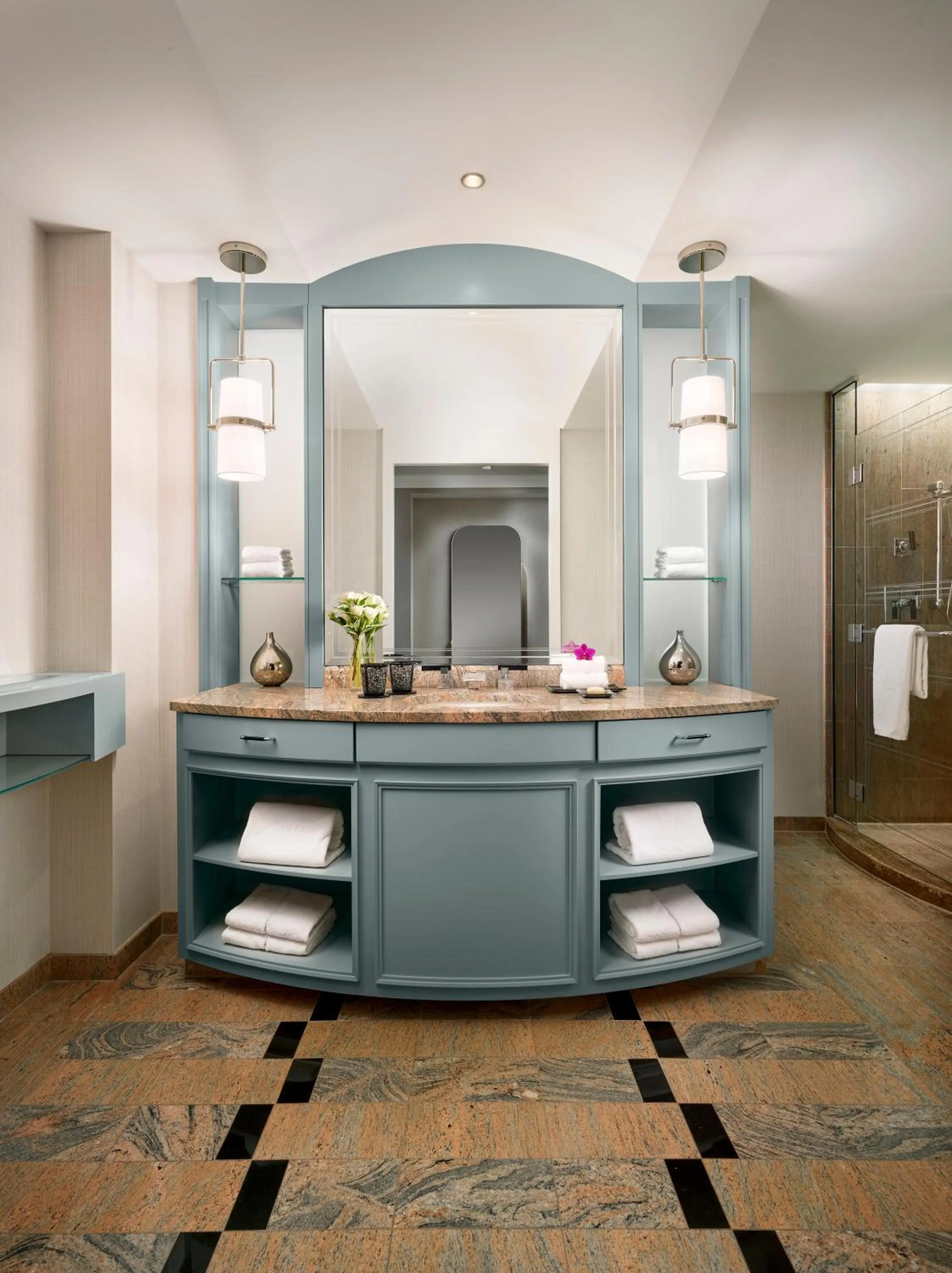 Bathroom in Mandarin Oriental, Boston