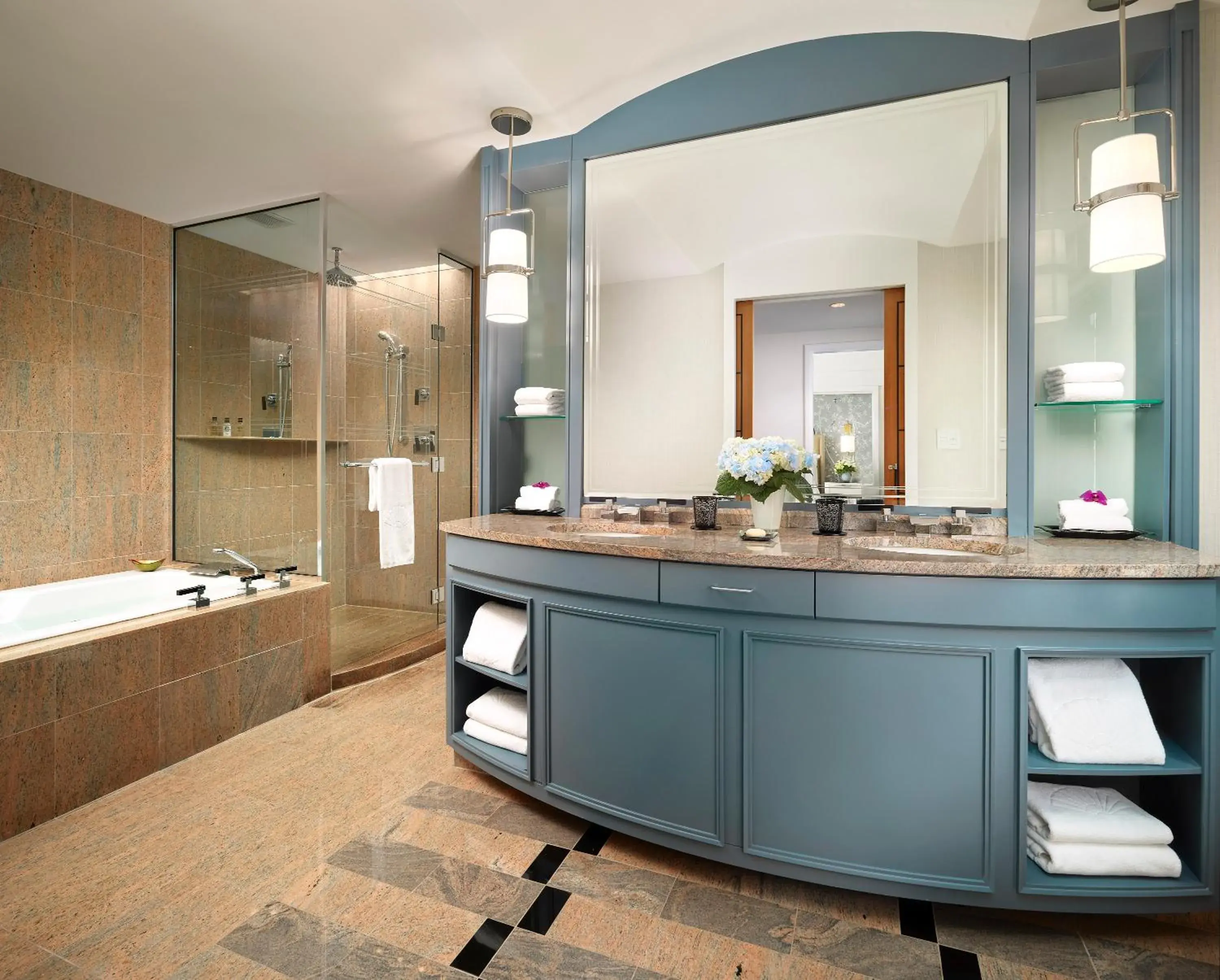 Bathroom in Mandarin Oriental, Boston Bathroom in Mandarin Oriental, Boston