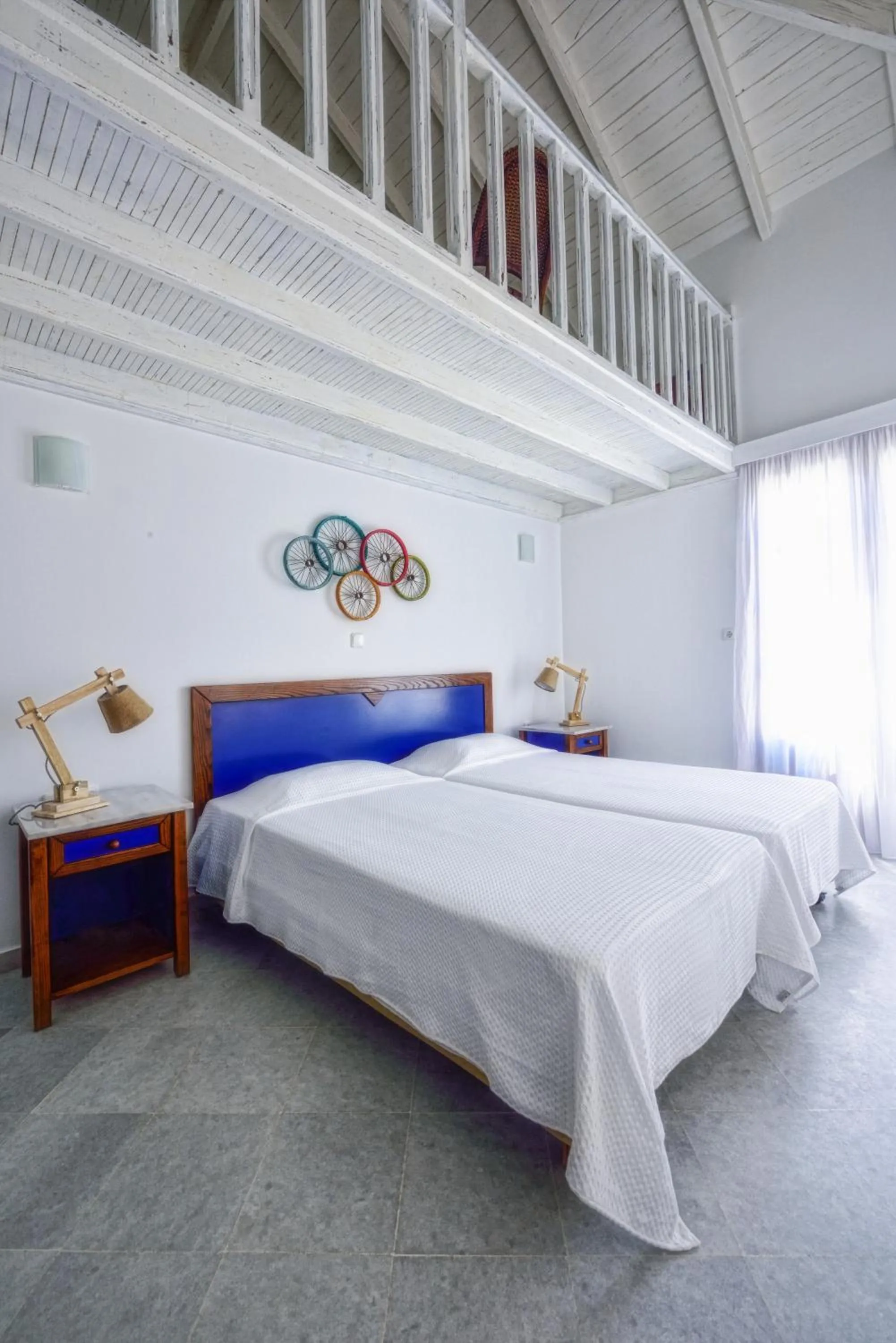 Bedroom, Bed in Kalidon beach Hotel