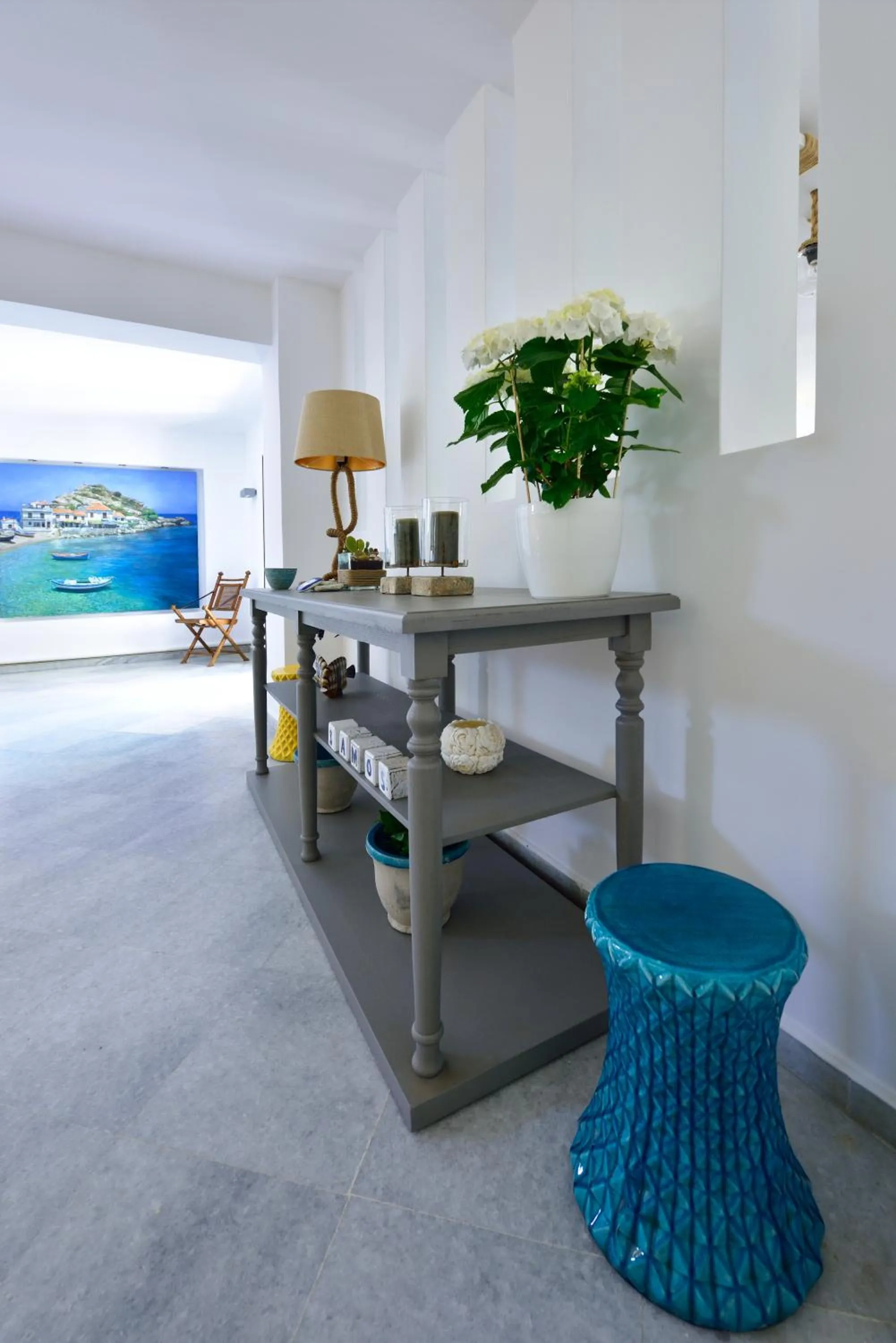 Lobby or reception in Kalidon beach Hotel