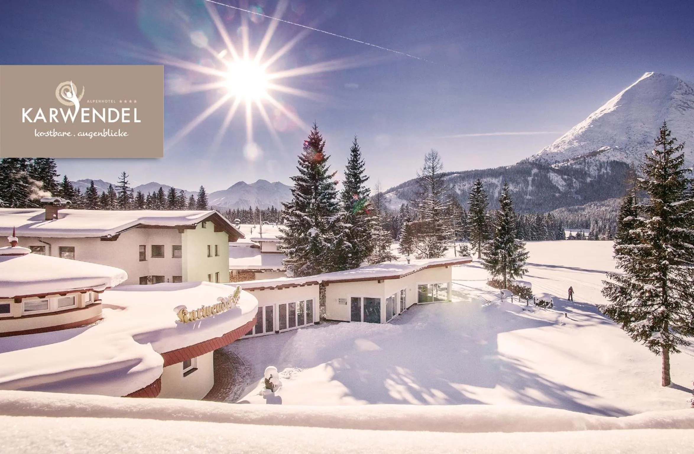 Property building in Alpenhotel Karwendel -Adults only-