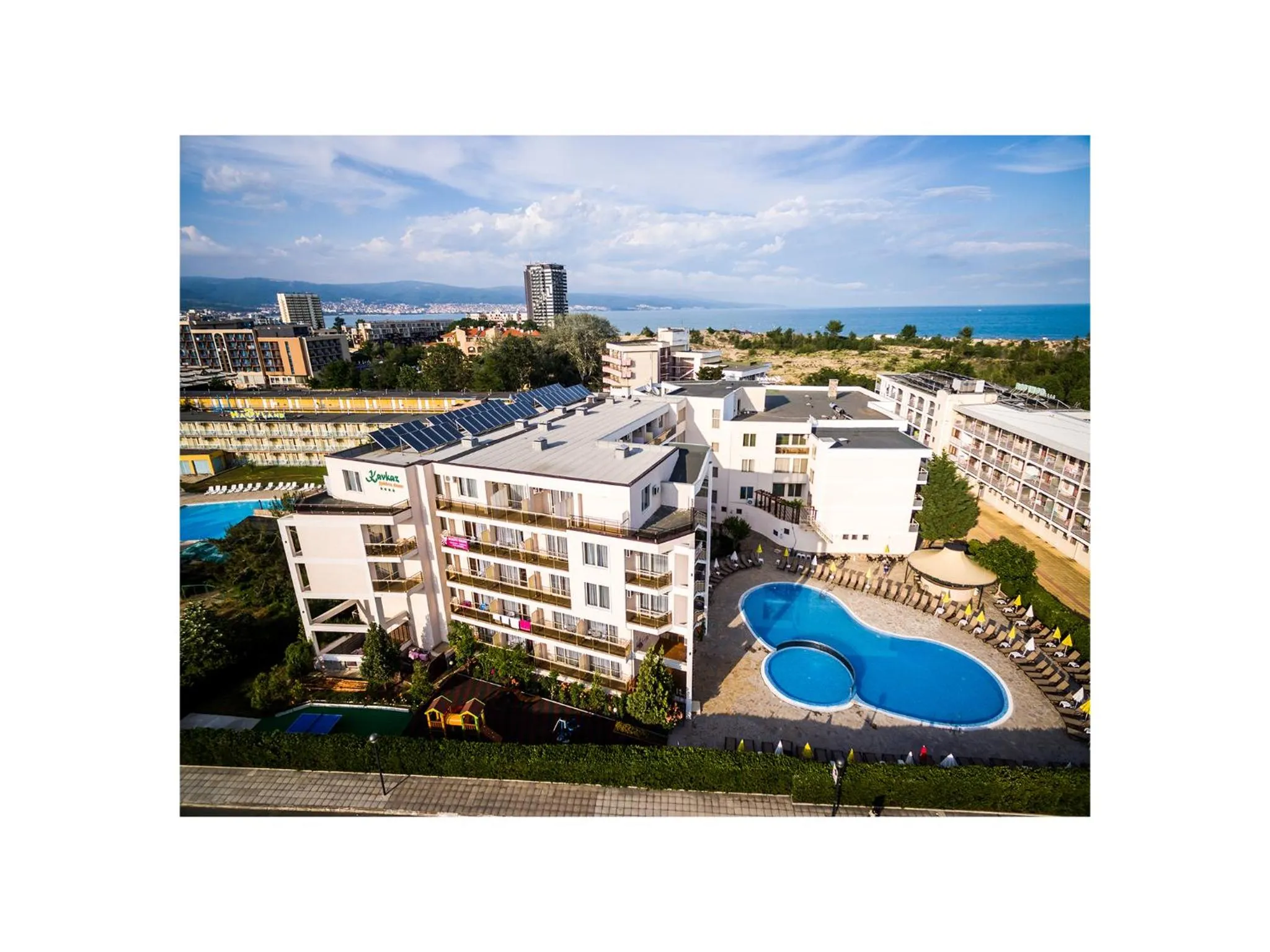 Property building in Hotel Golden Dune