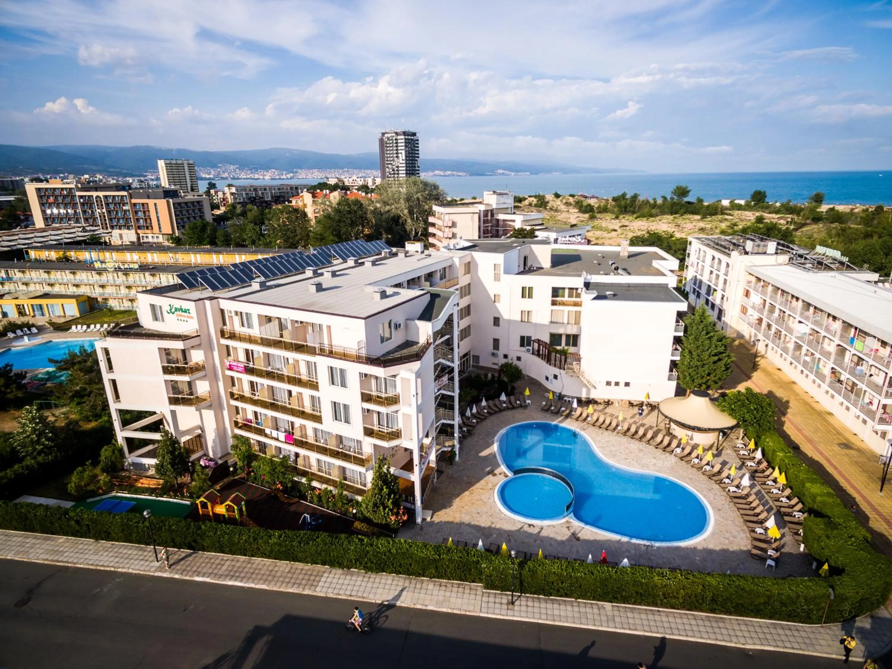 Property building in Hotel Golden Dune
