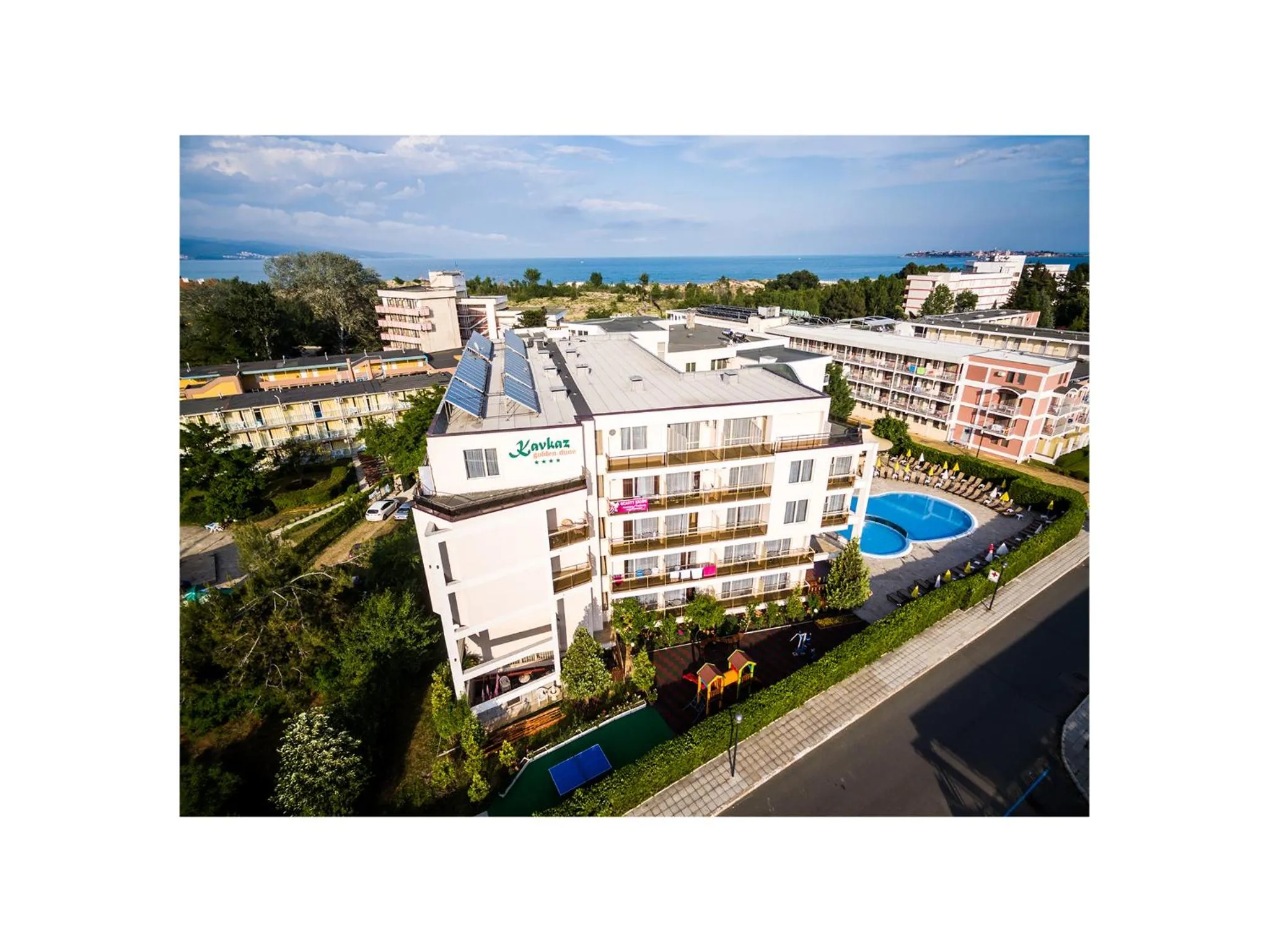 Bird's eye view in Hotel Golden Dune