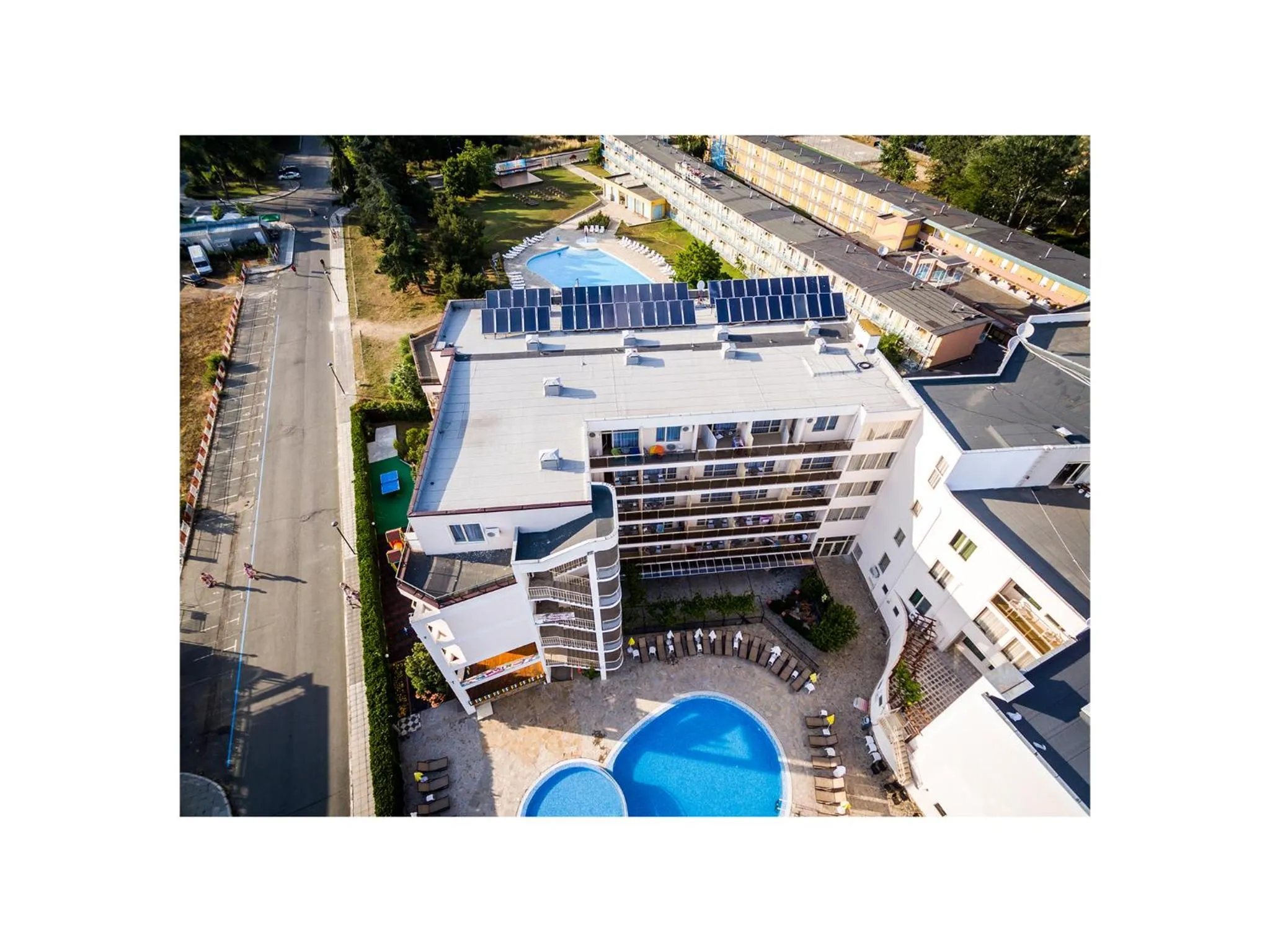 Bird's eye view in Hotel Golden Dune