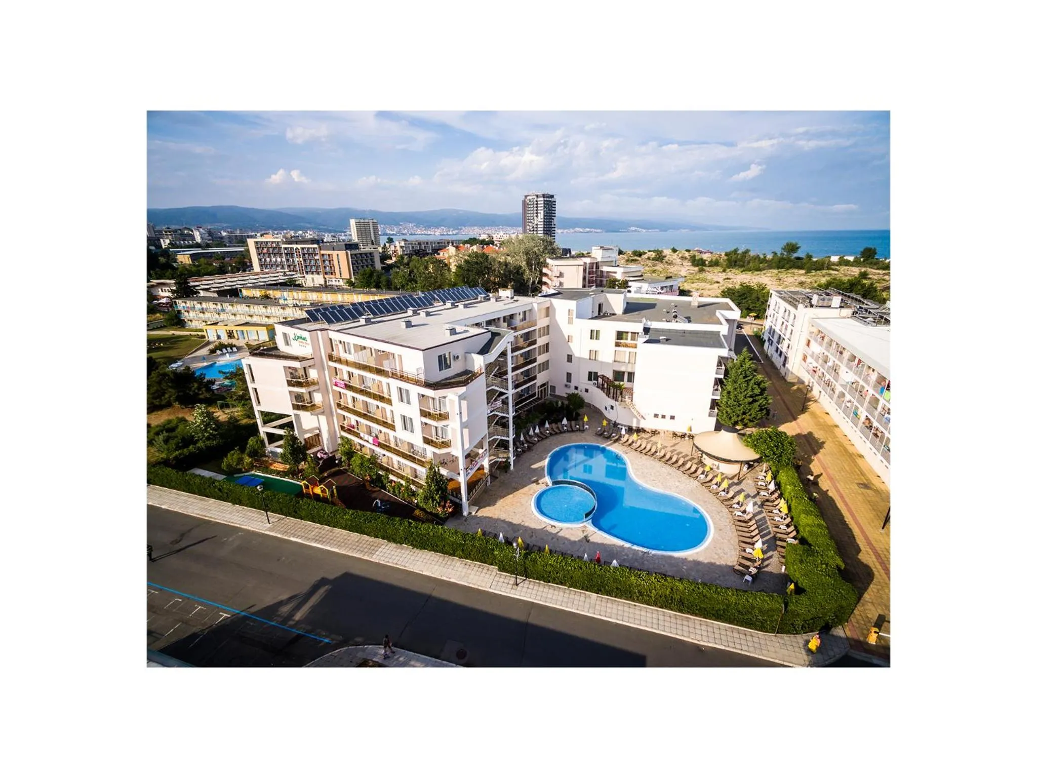 Bird's eye view in Hotel Golden Dune