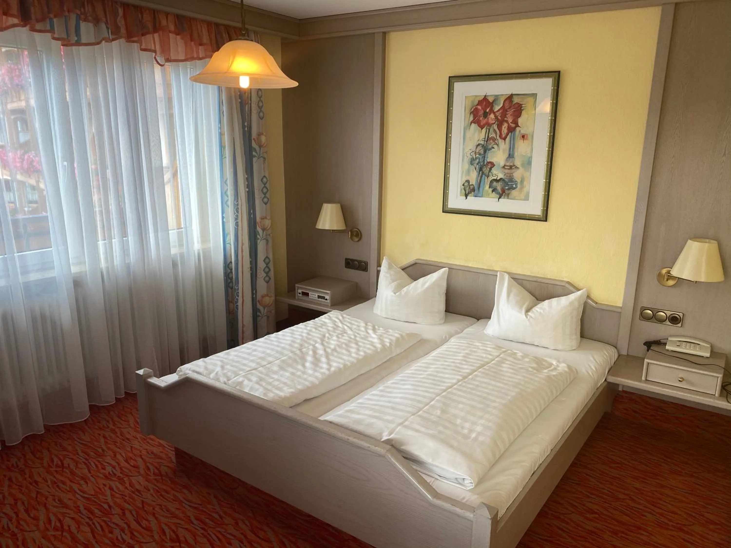 Bed in Hotel Sonnenblick