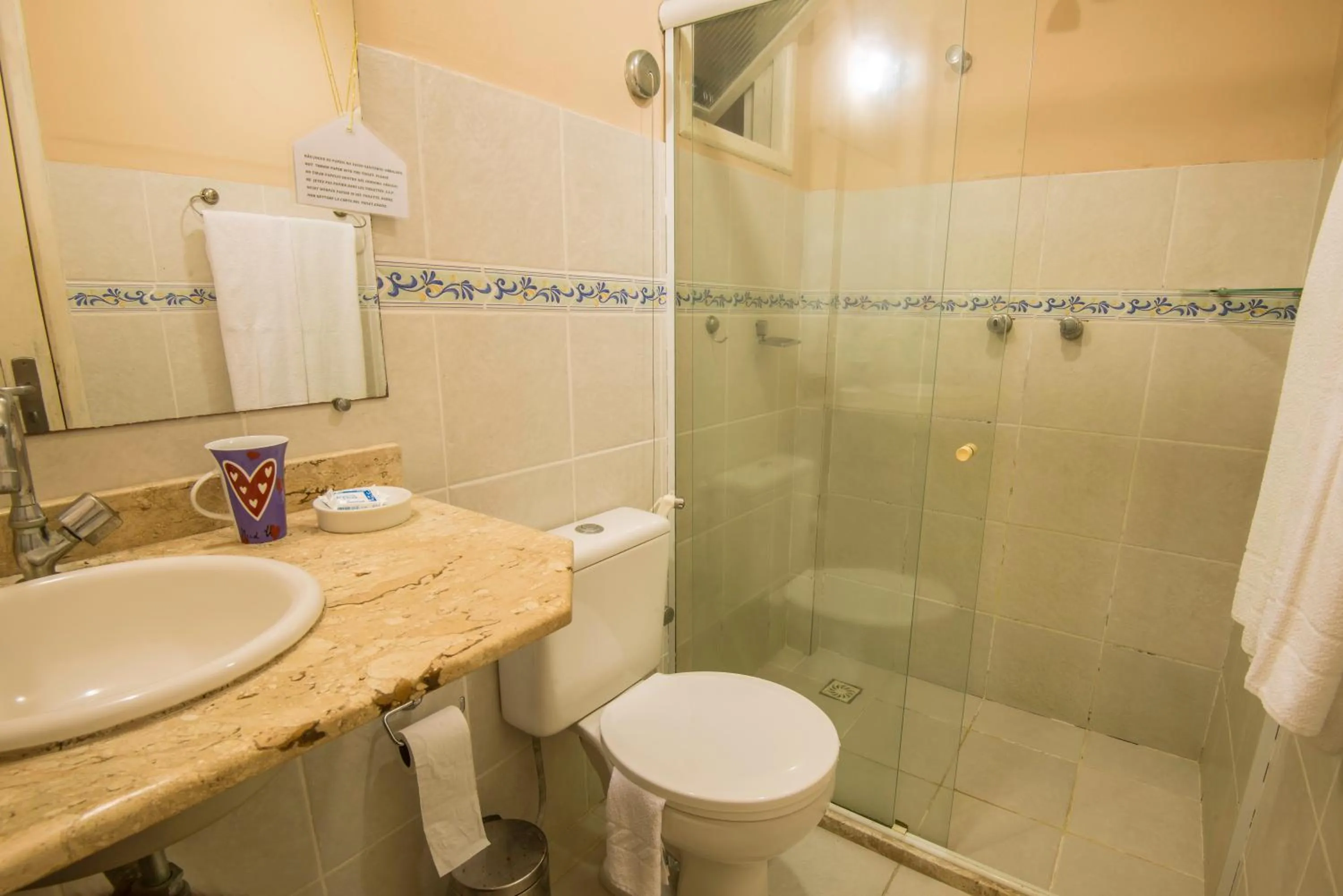 Bathroom in Pousada Via Brasil