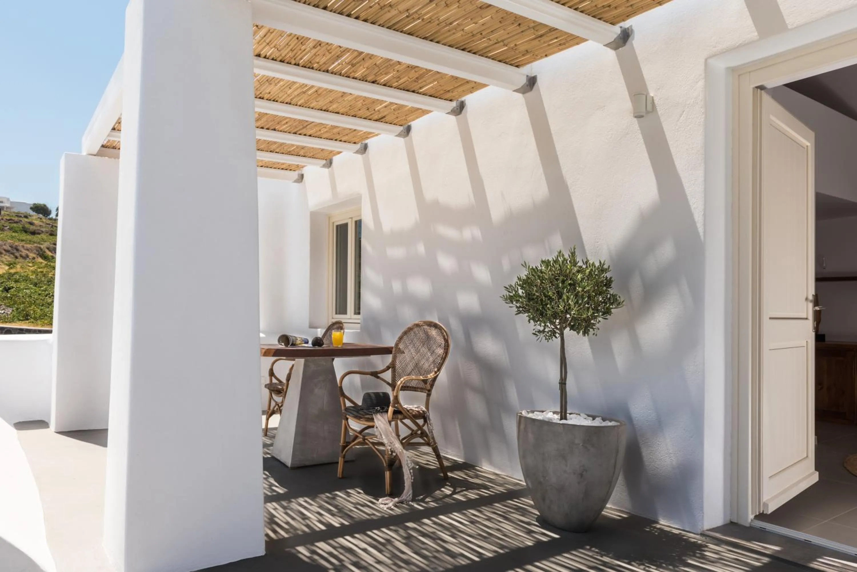 Patio in White & Co Exclusive Island Villas