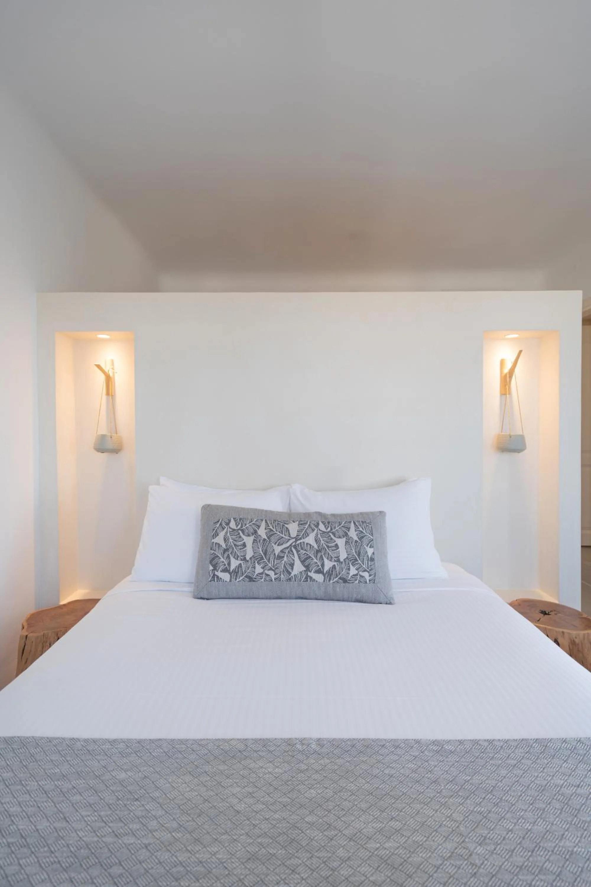 Bed in White & Co Exclusive Island Villas