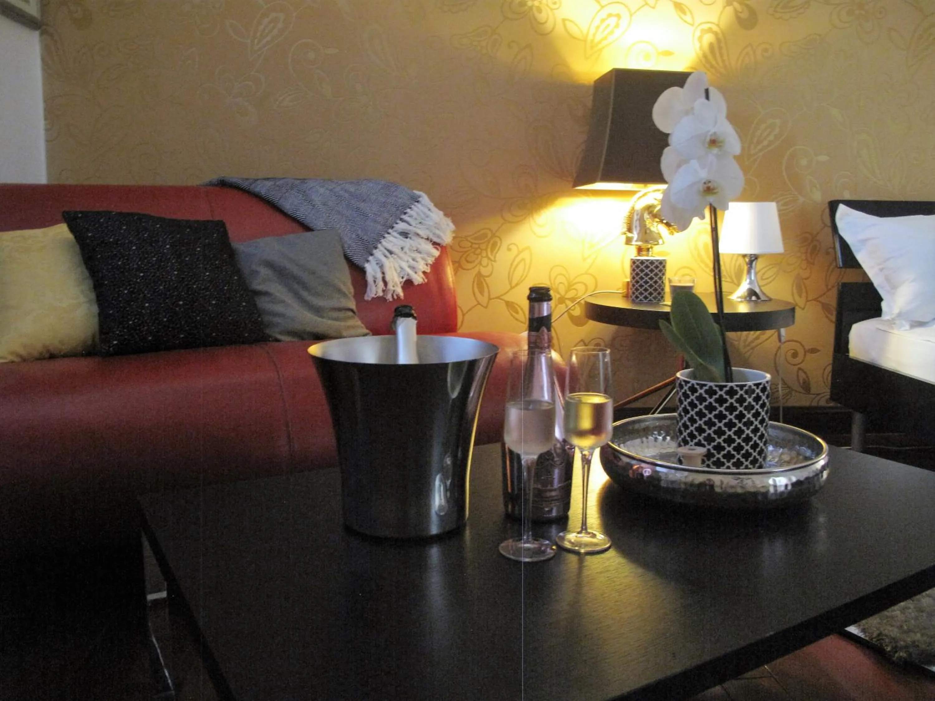 Seating area in Studio Apartment Sofia - Poreč Old Town Quiet Oasis with FREE parking