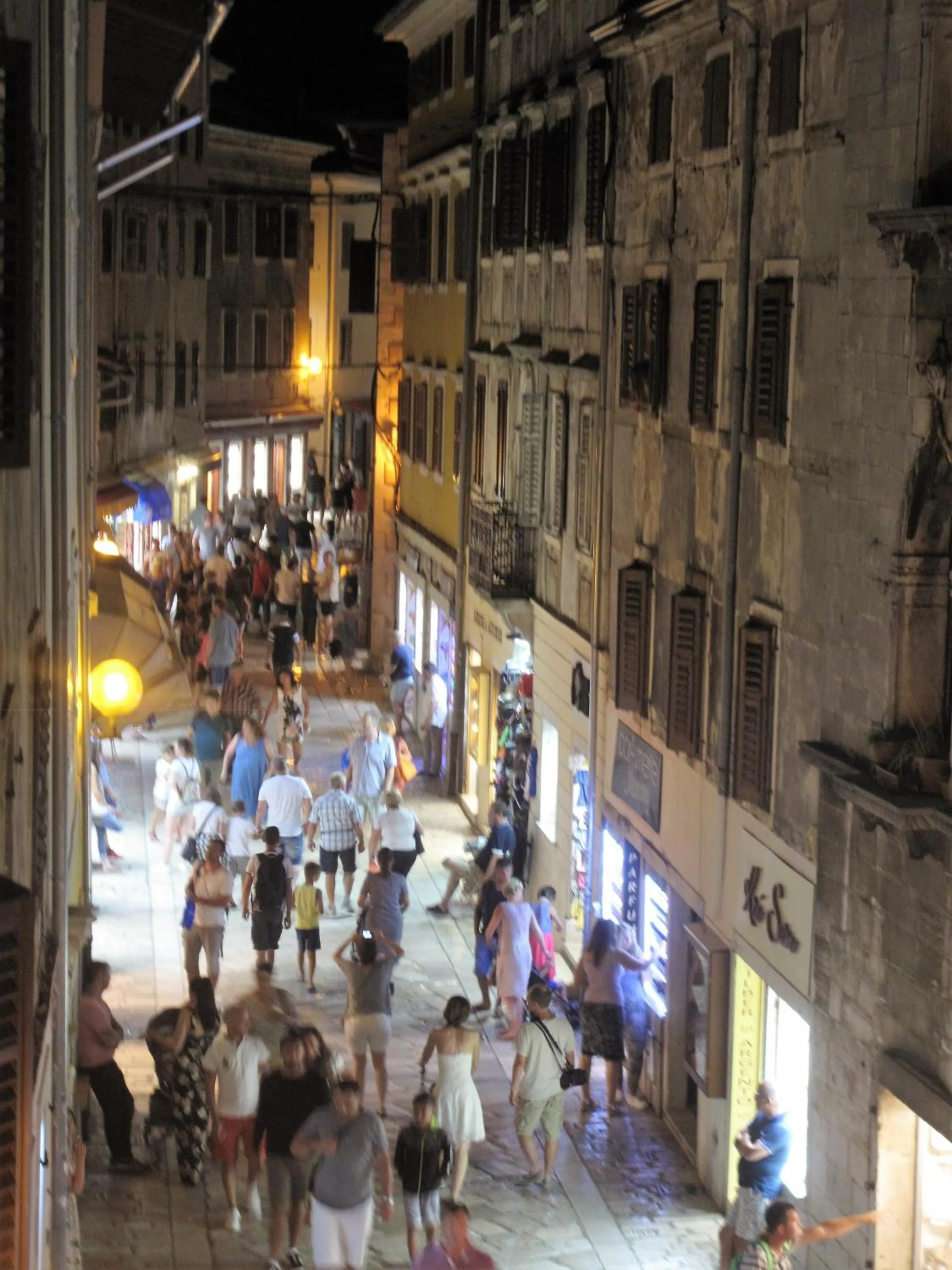 Bird's eye view in Studio Apartment Sofia - Poreč Old Town Quiet Oasis with FREE parking
