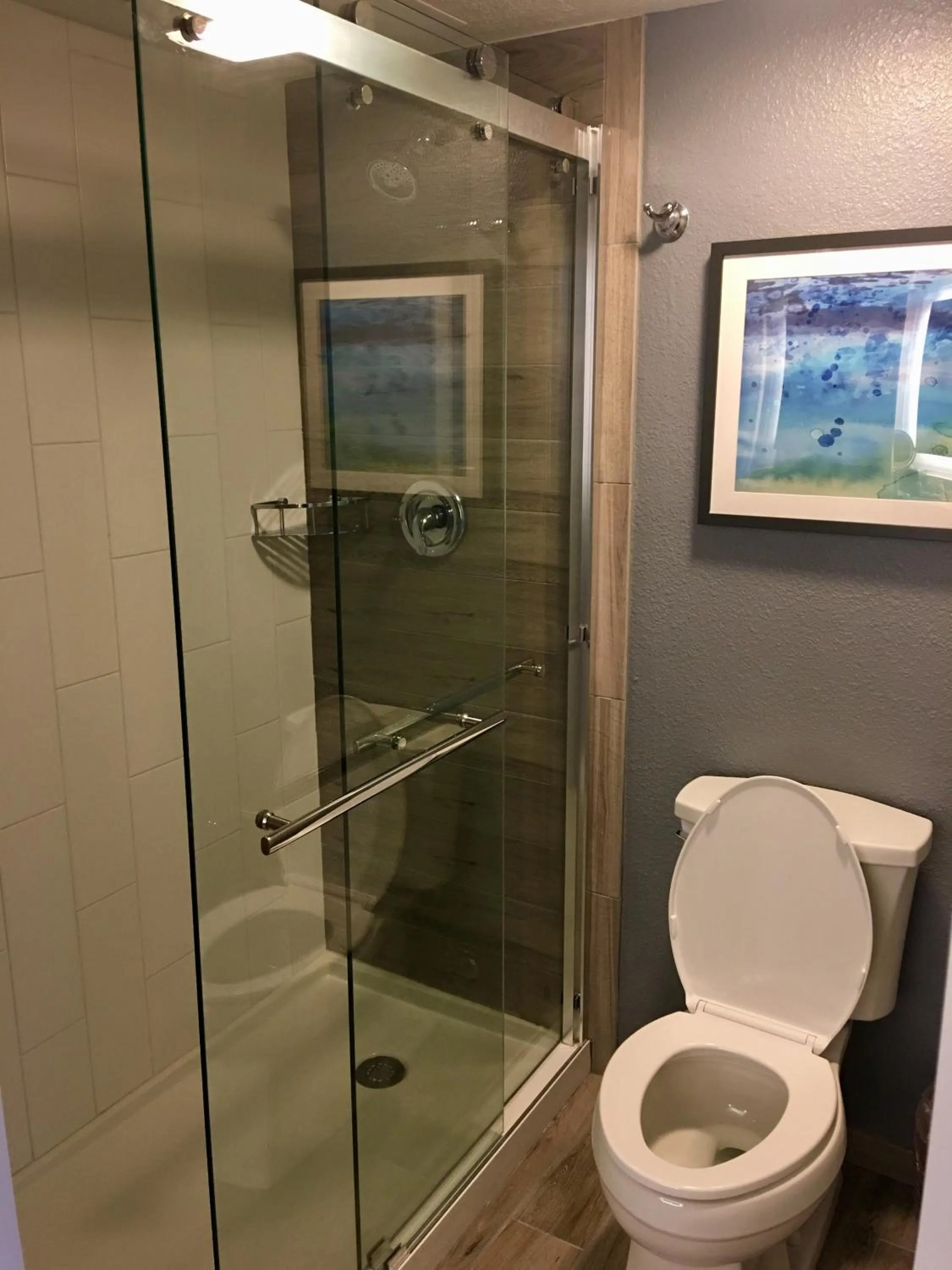 Shower in DoubleTree Suites by Hilton Melbourne Beach Oceanfront