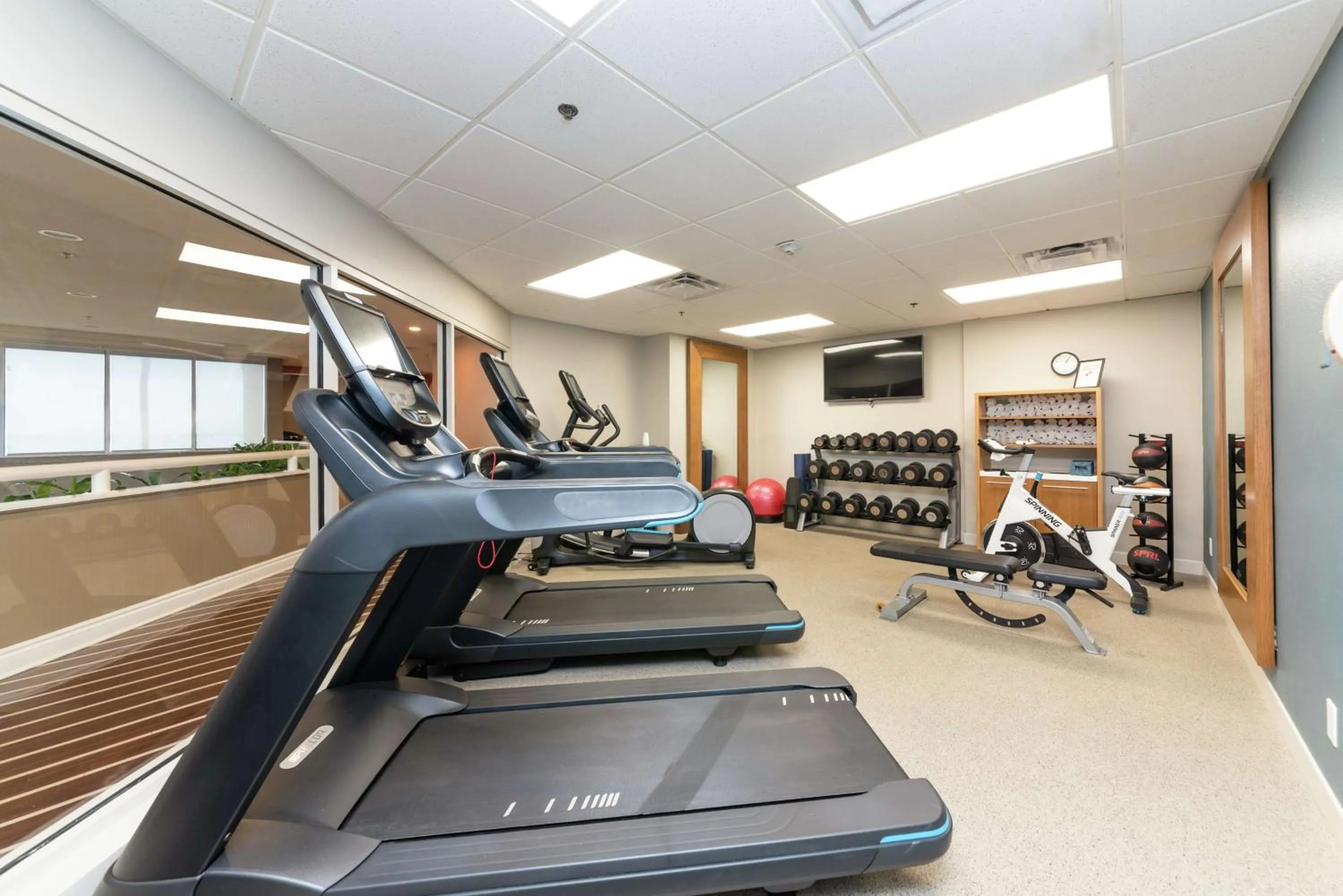 Fitness centre/facilities in DoubleTree Suites by Hilton Melbourne Beach Oceanfront