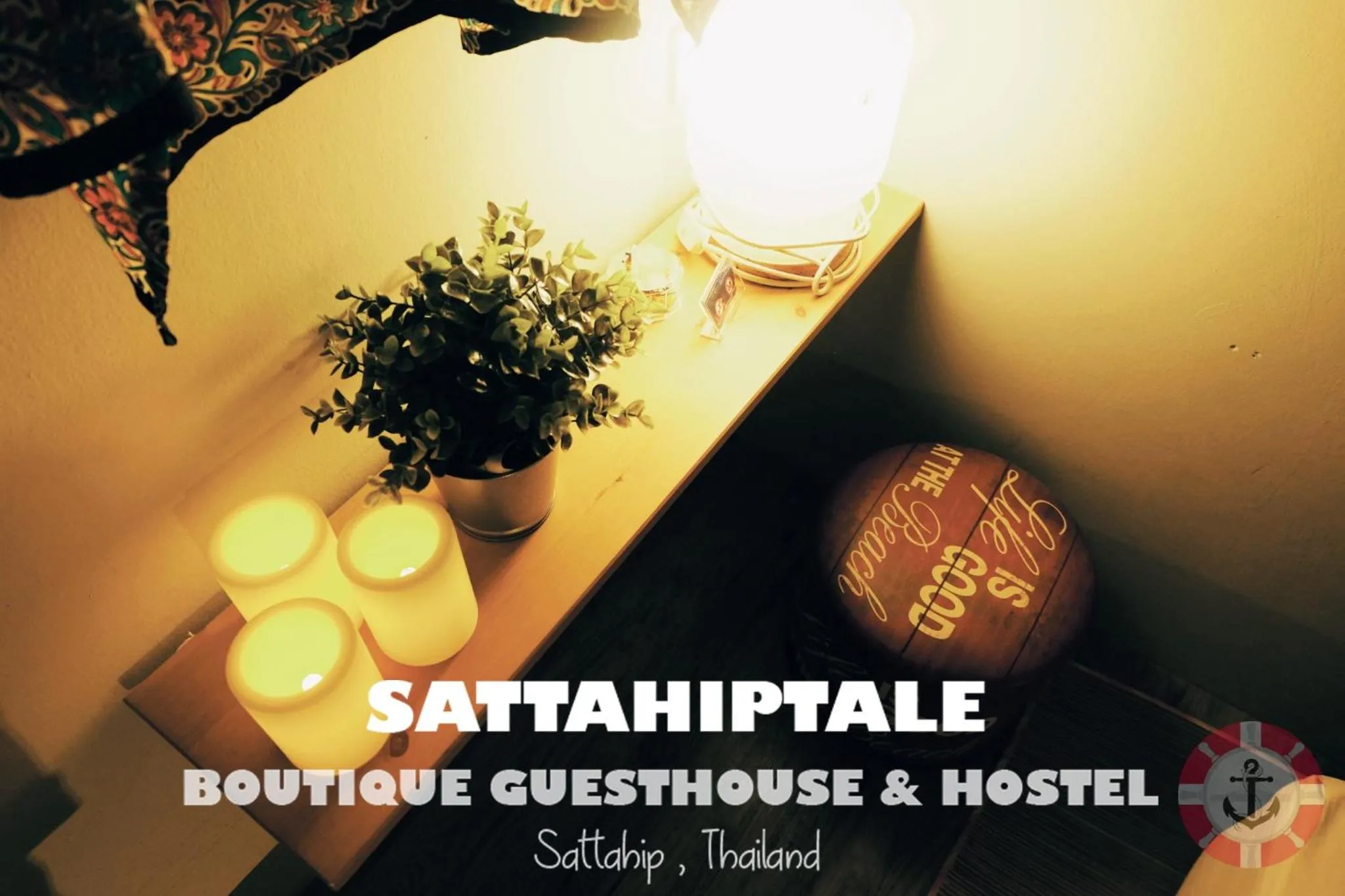 Decorative detail in Sattahiptale Boutique Guesthouse & Hostel