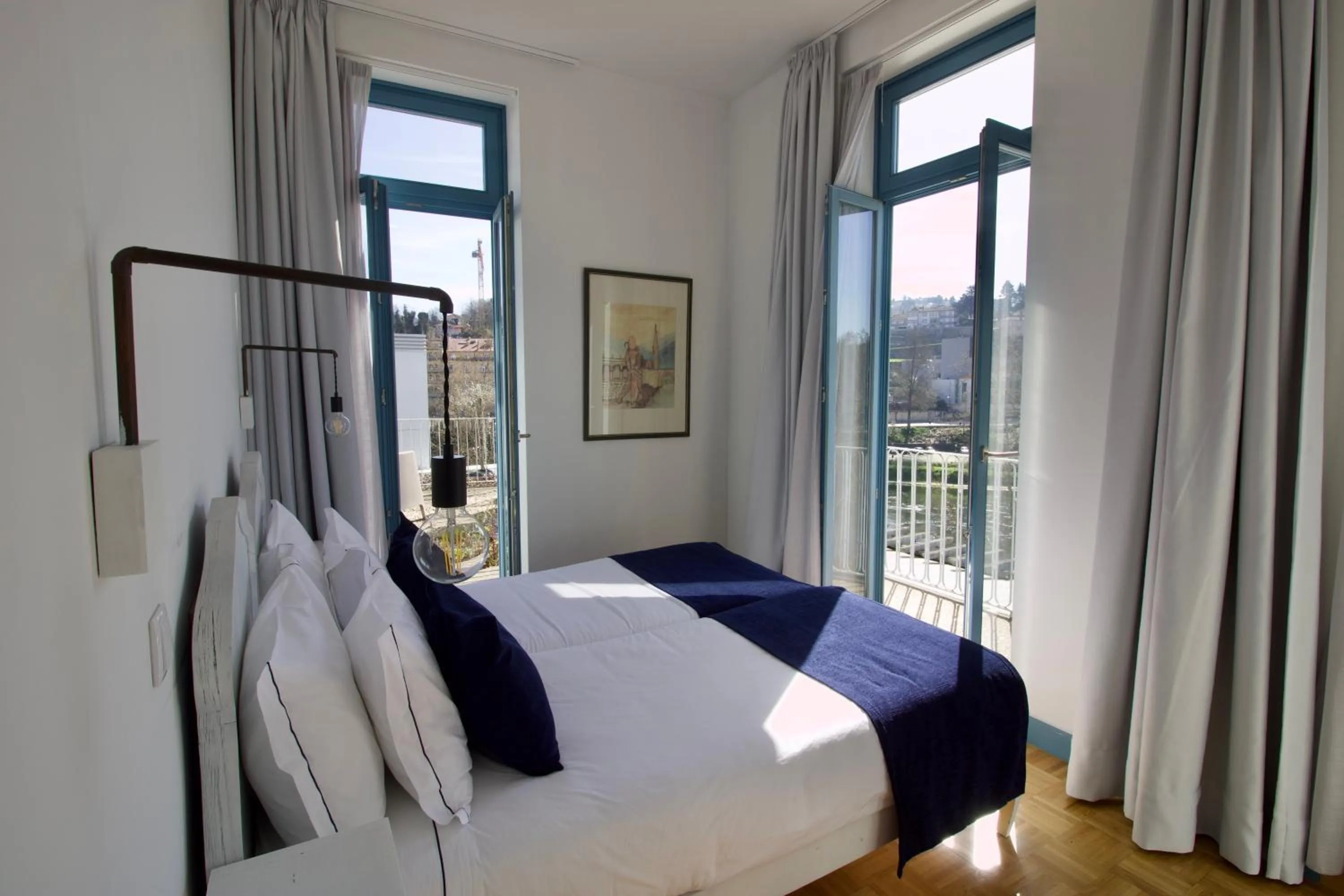 Garden view, Bed in Des Arts