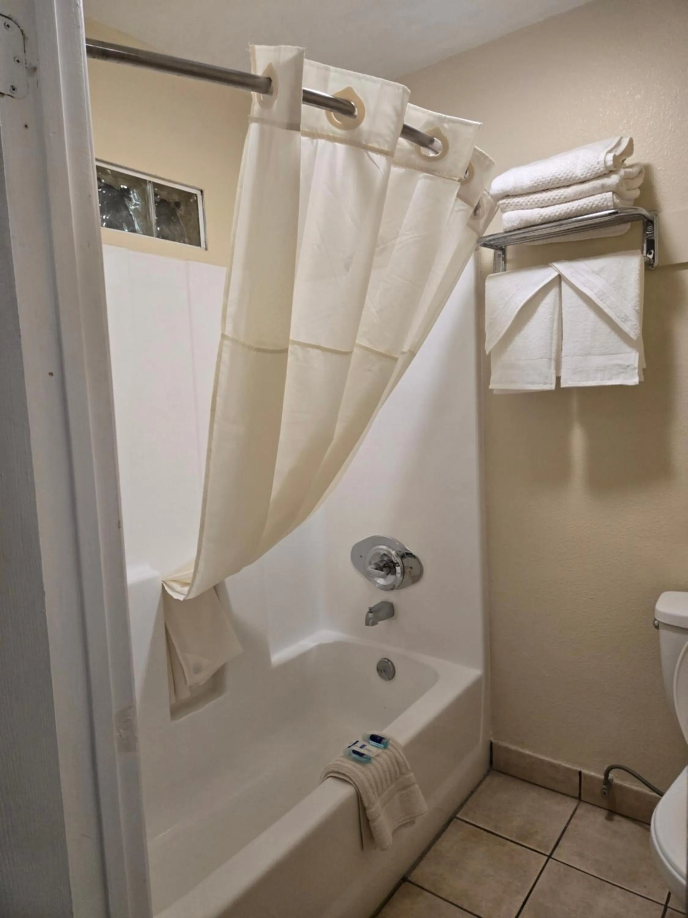 Shower in Rodeway Inn & Suites Blythe I-10