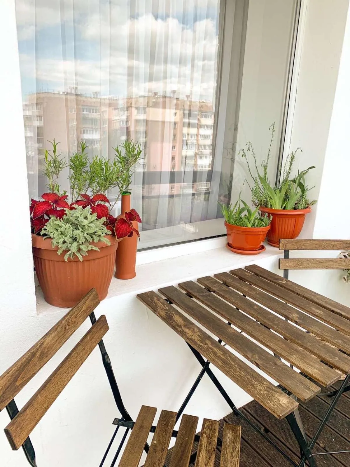 Balcony/Terrace in Flatsy at Botanichniy Sad underground