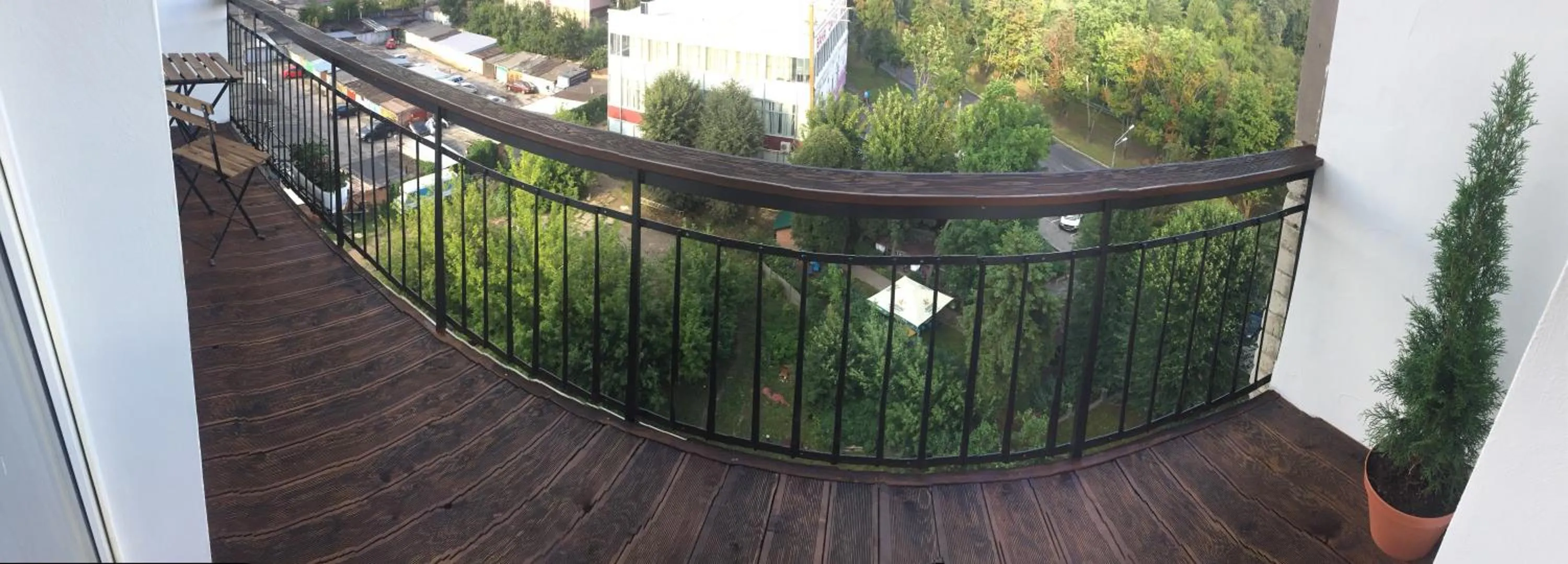 Balcony/Terrace in Flatsy at Botanichniy Sad underground
