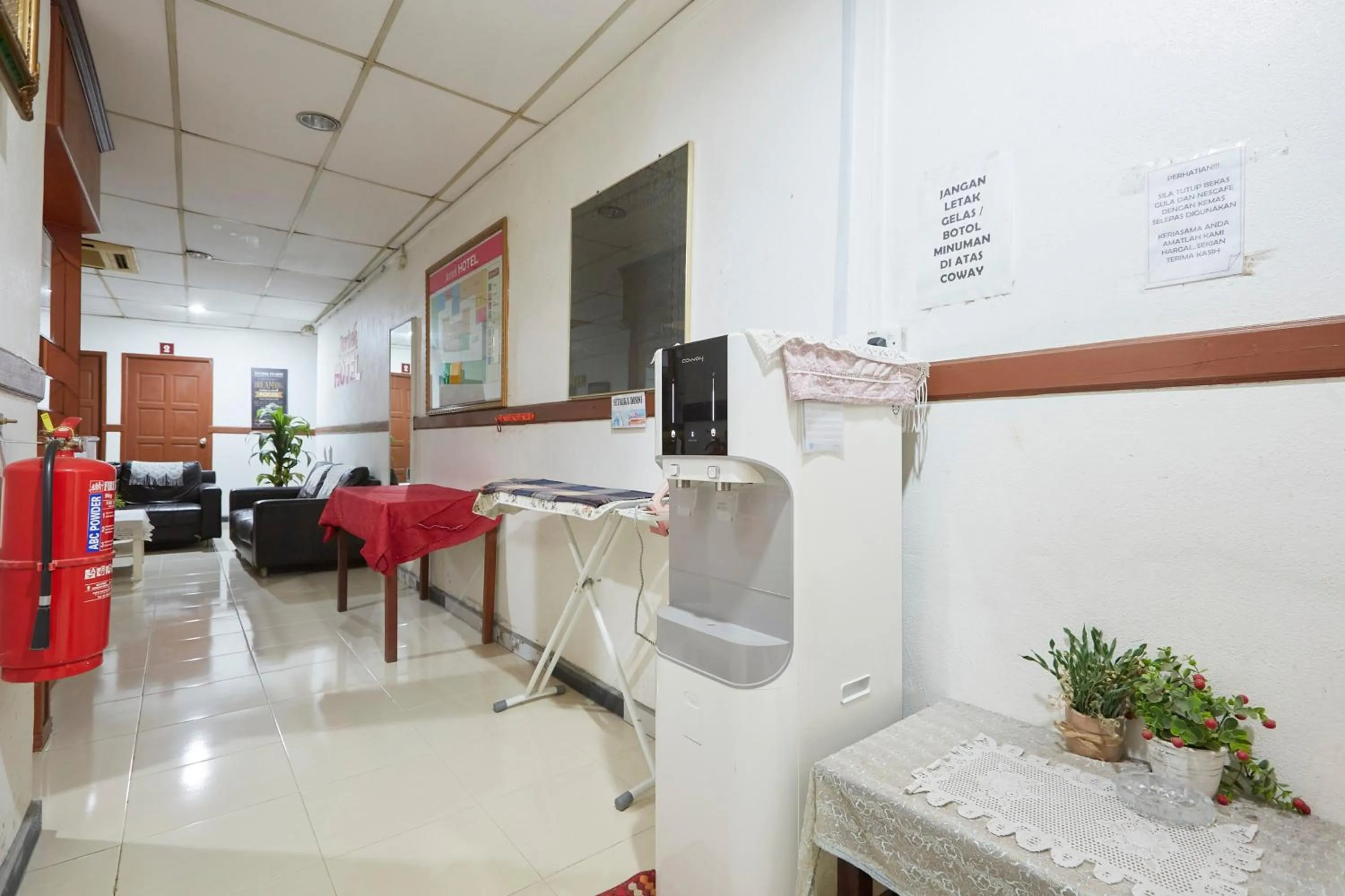 furniture in Jerteh Hotel, Terengganu