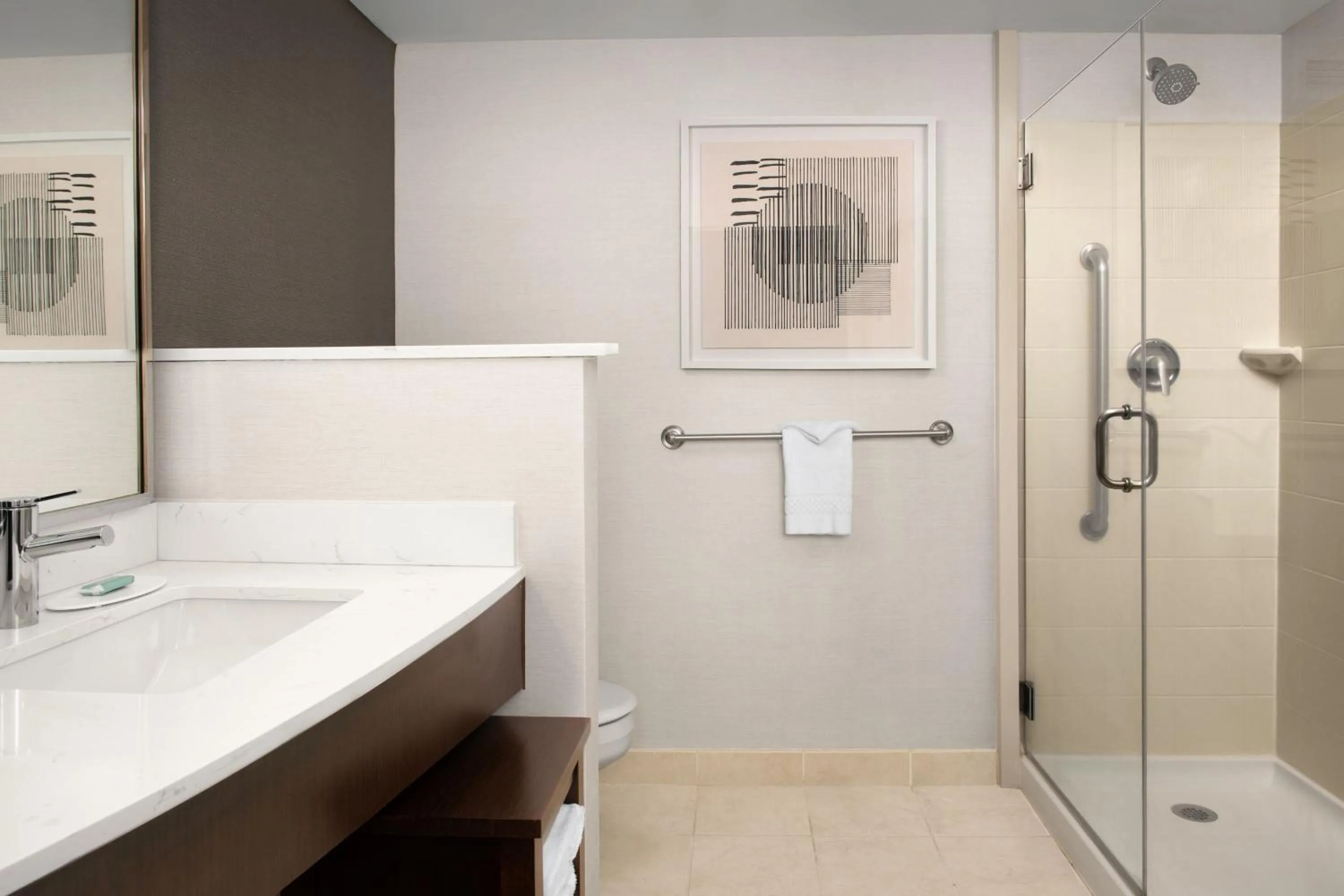 Bathroom in Courtyard Jacksonville Flagler Center