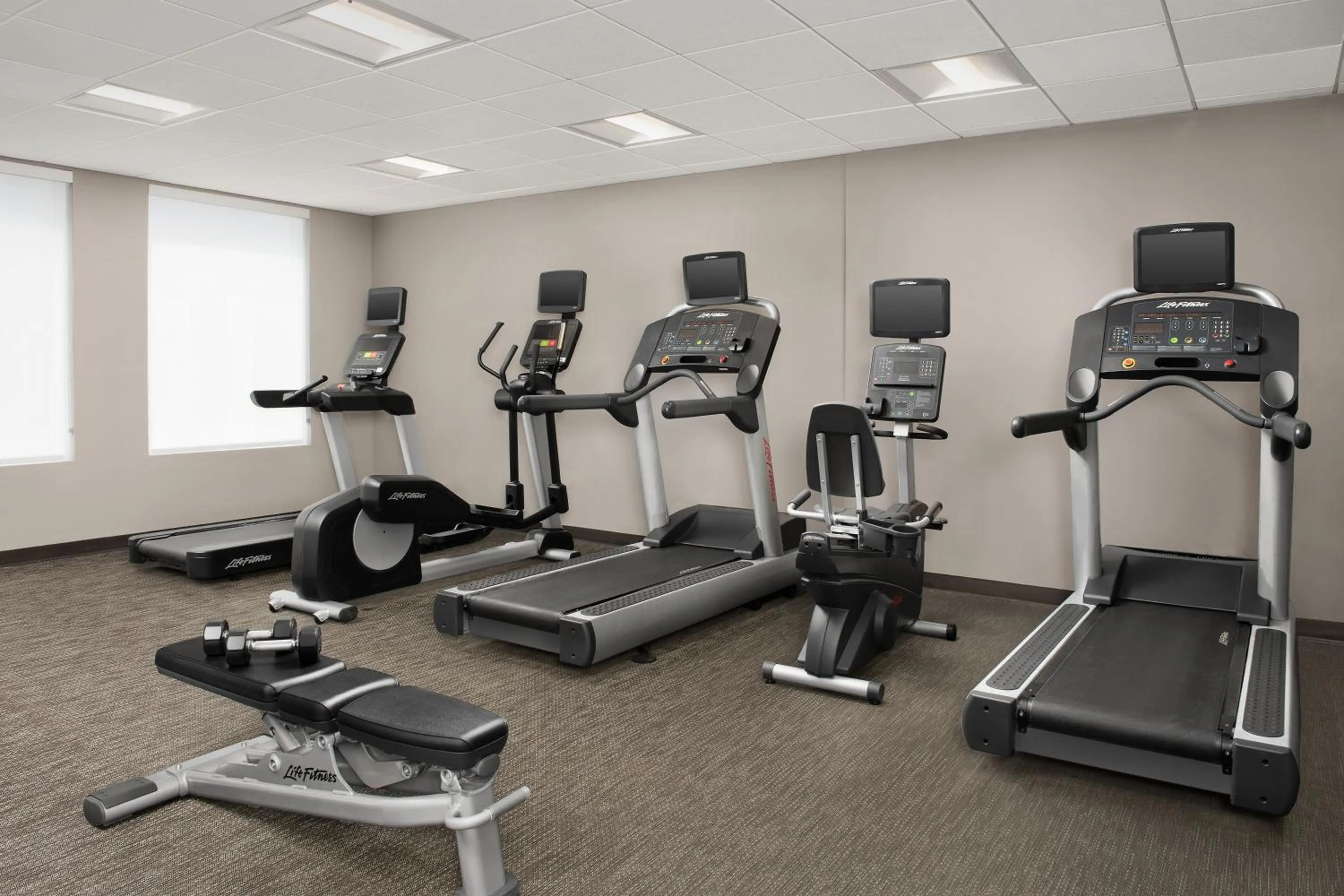 Fitness centre/facilities in Courtyard Jacksonville Flagler Center